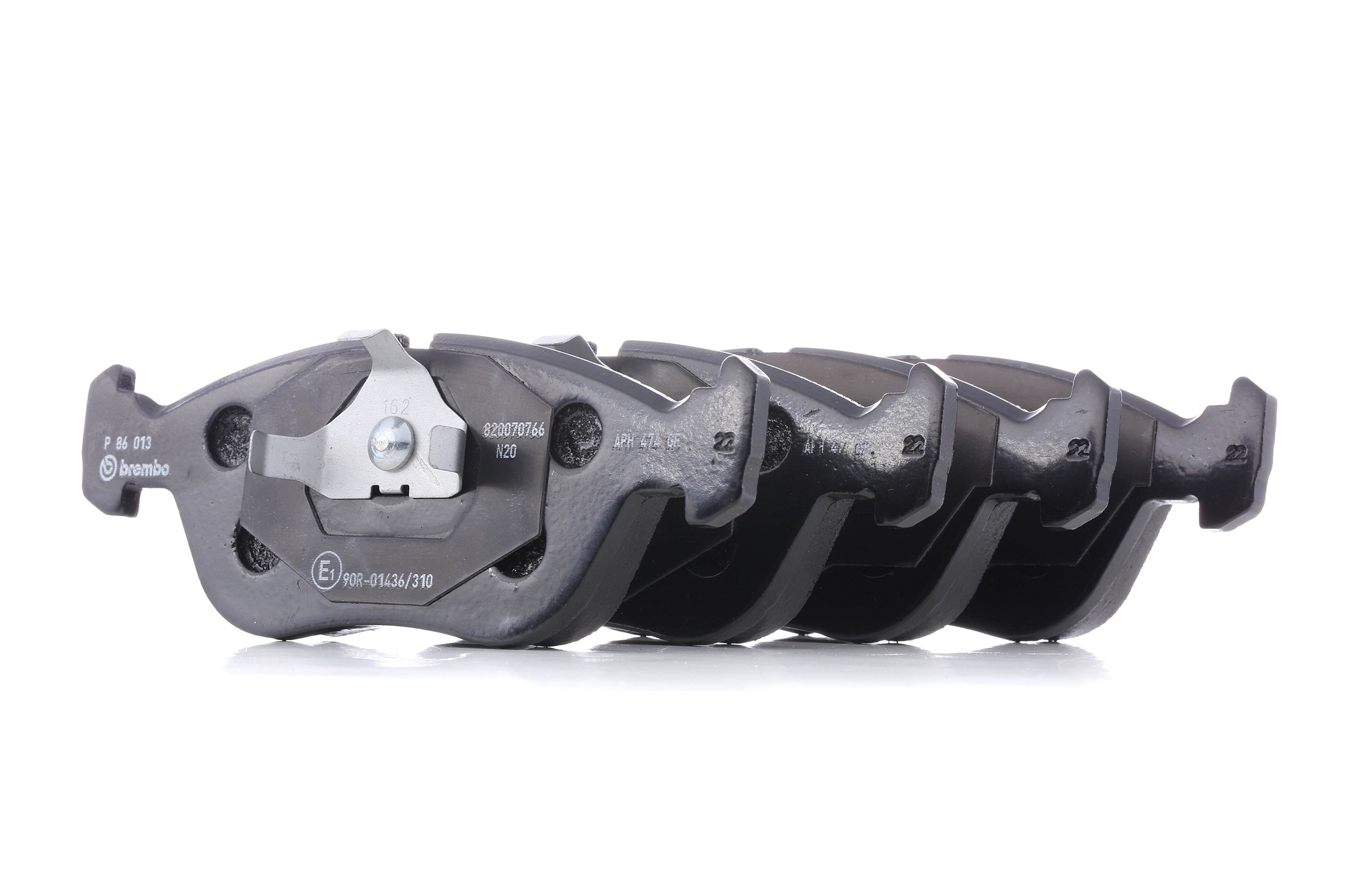 BREMBO Plaquettes De Frein P 86 013 Jeu De Plaquettes De Frein,Jeu de plaquettes de frein, frein à d