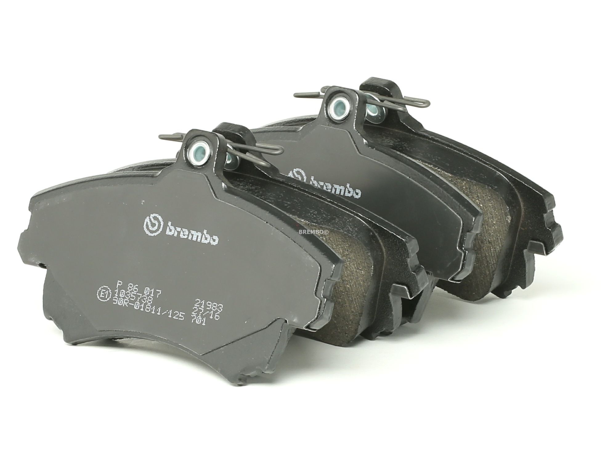 BREMBO Plaquettes De Frein P 86 017 Jeu De Plaquettes De Frein,Jeu de plaquettes de frein, frein à d