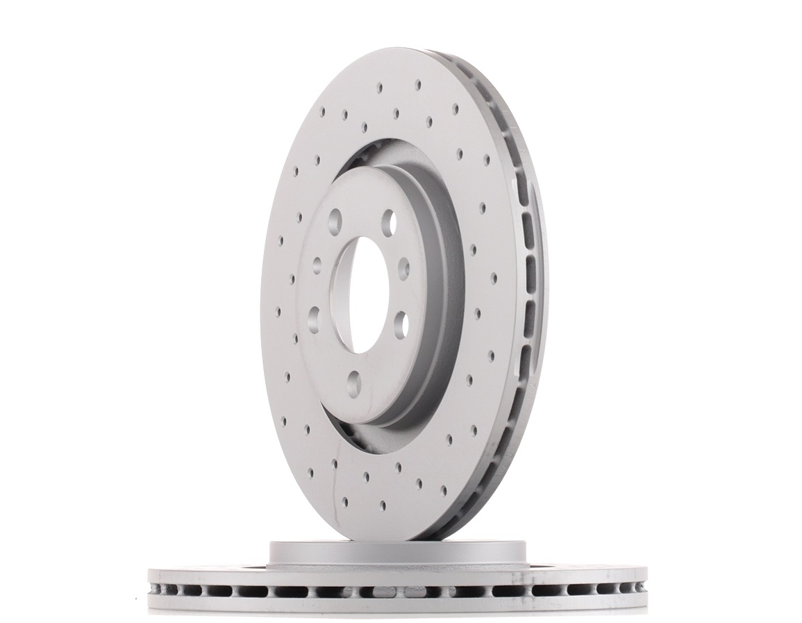 ZIMMERMANN Disques De Frein 100.1234.52 Frein à Disque,Disque de frein VW,SKODA,AUDI,GOLF IV 1J1,NEW