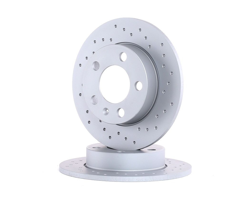 ZIMMERMANN Disques De Frein 100.1236.52 Frein à Disque,Disque de frein VW,SKODA,AUDI,GOLF IV 1J1,POL