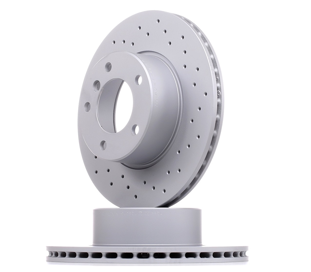 ZIMMERMANN Disques De Frein 150.1284.52 Frein à Disque,Disque de frein BMW,5 E39,5 Touring E39