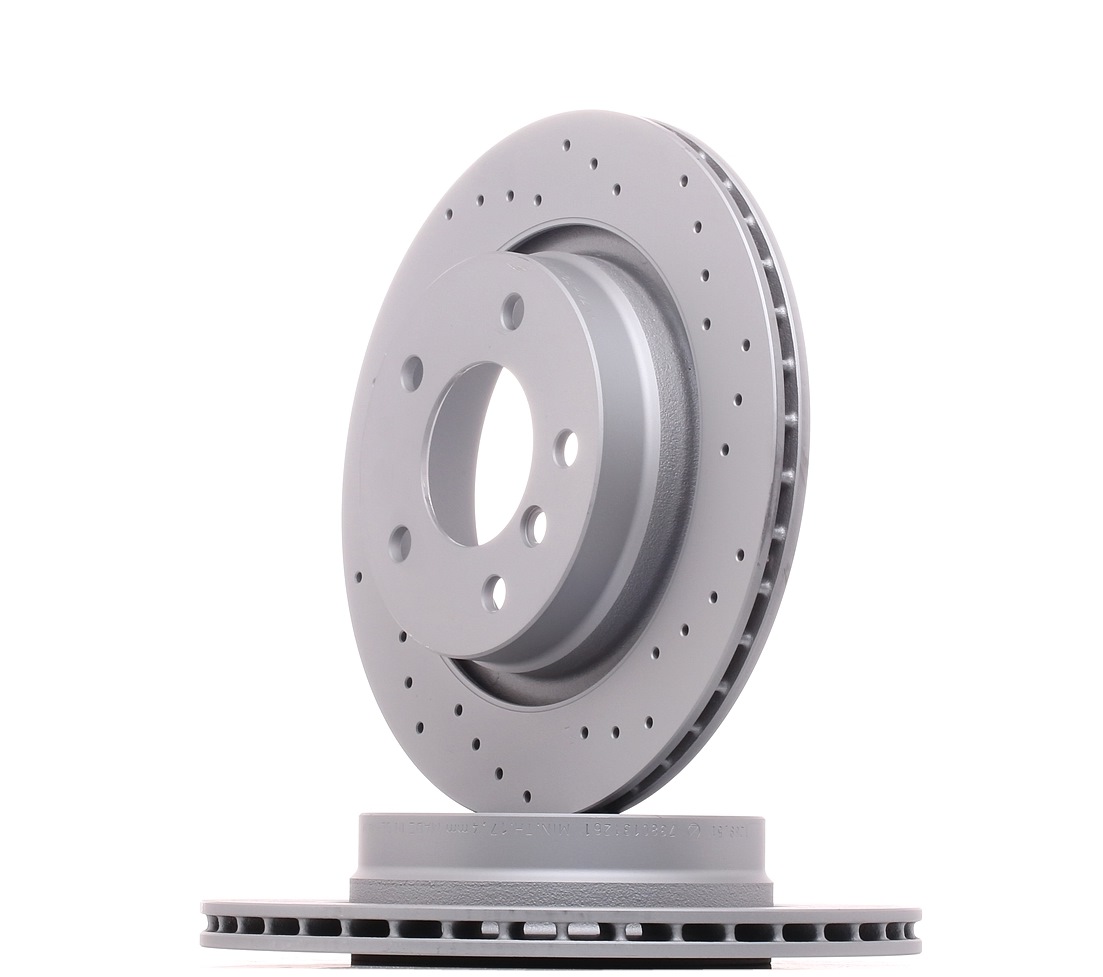 ZIMMERMANN Disques De Frein 150.1289.52 Frein à Disque,Disque de frein BMW,3 E46,3 Coupé E46,3 Touri