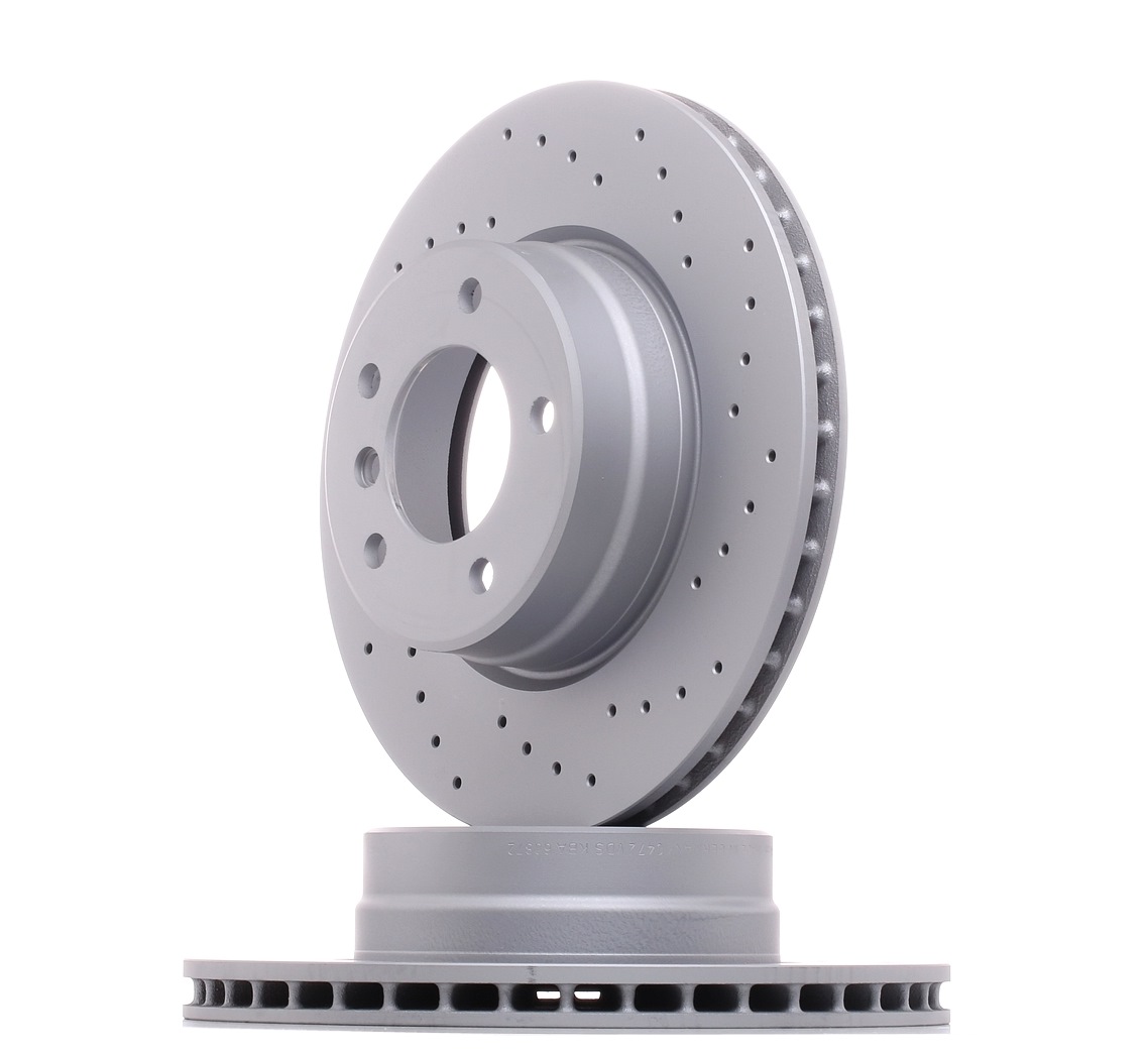 ZIMMERMANN Disques De Frein 150.3402.52 Frein à Disque,Disque de frein BMW,5 E60,5 Touring E61
