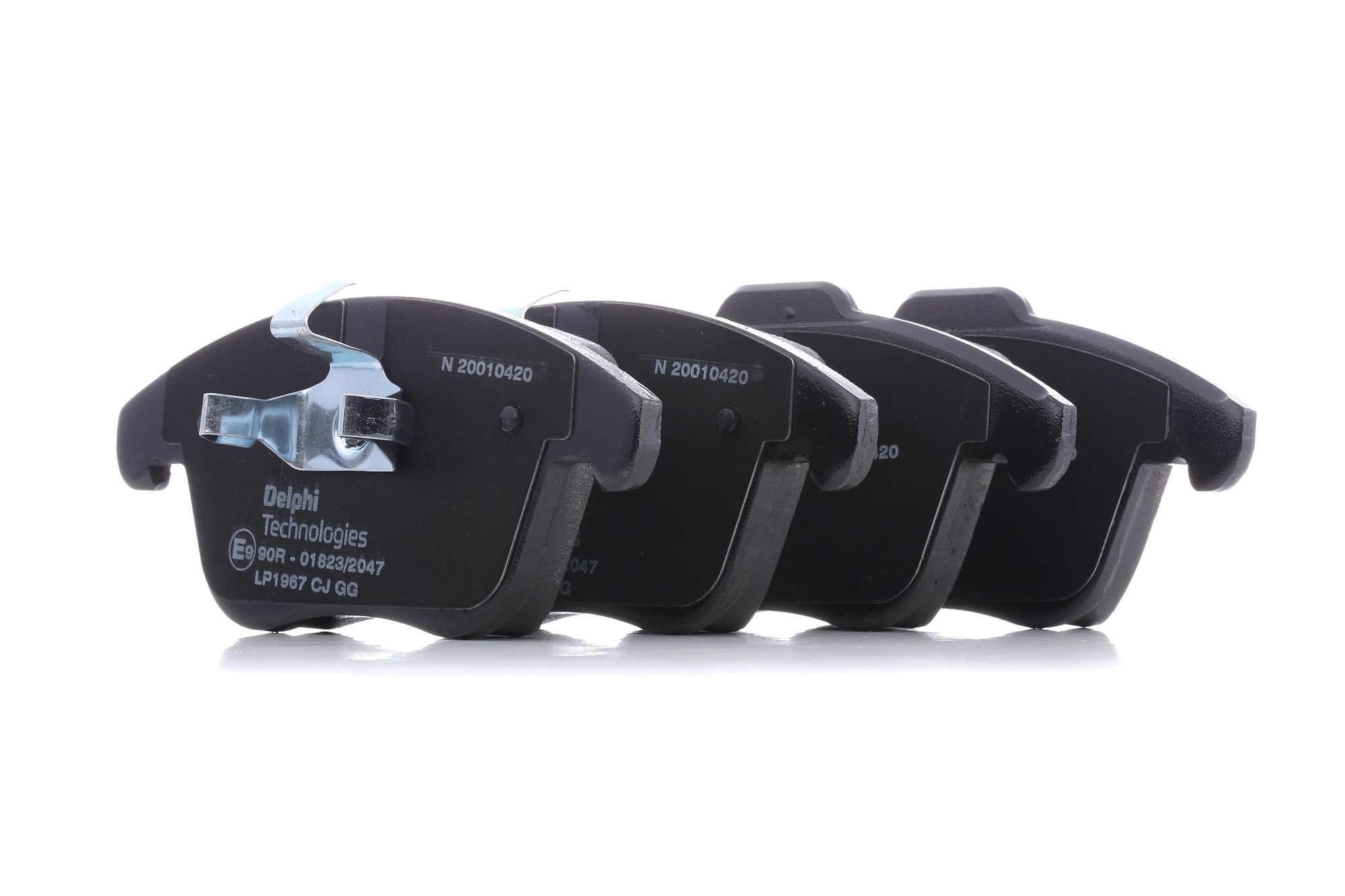 DELPHI Plaquettes De Frein LP1967 Jeu De Plaquettes De Frein,Jeu de plaquettes de frein, frein à dis