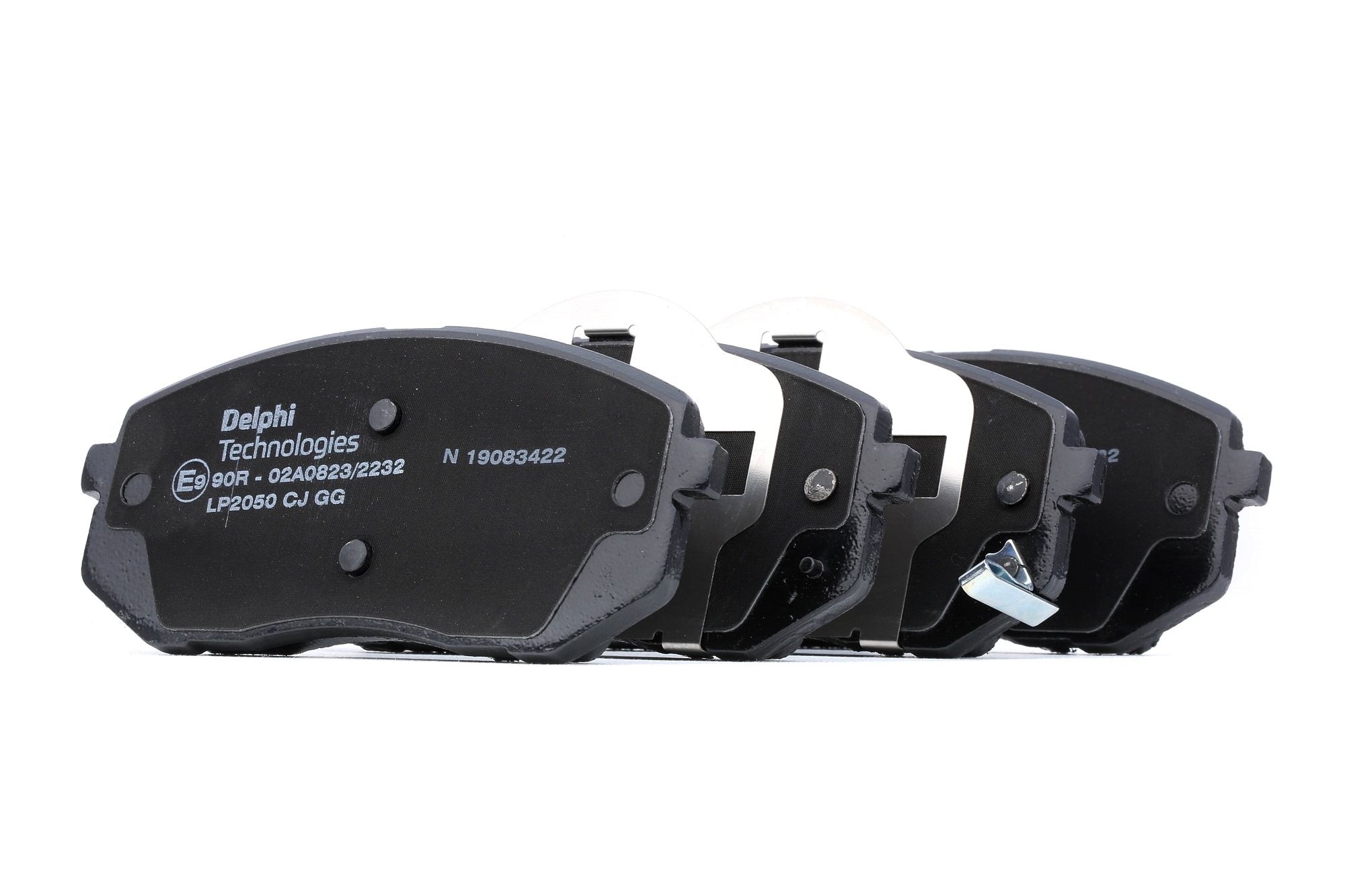 DELPHI Plaquettes De Frein LP2050 Jeu De Plaquettes De Frein,Jeu de plaquettes de frein, frein à dis