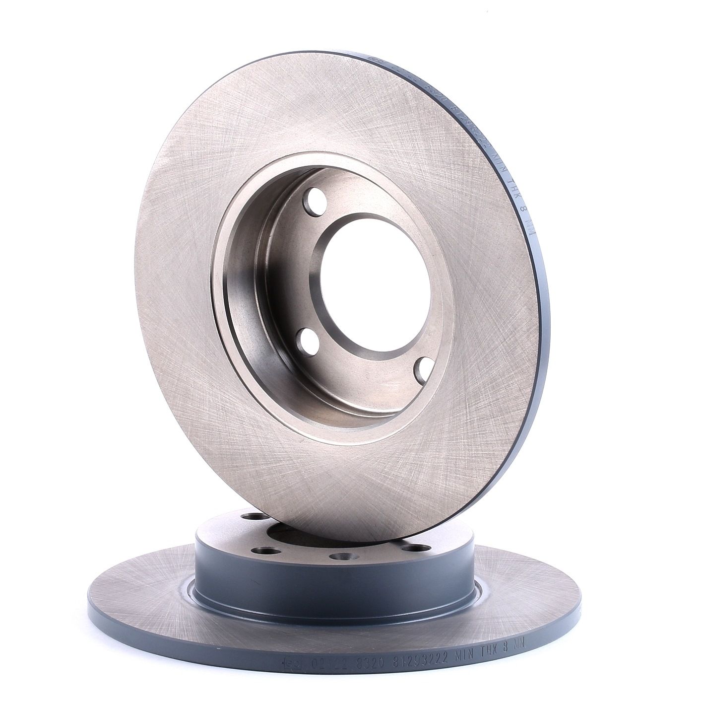 FEBI BILSTEIN Disques De Frein 02122 Frein à Disque,Disque de frein VW,AUDI,SEAT,GOLF II 19E, 1G1,GO