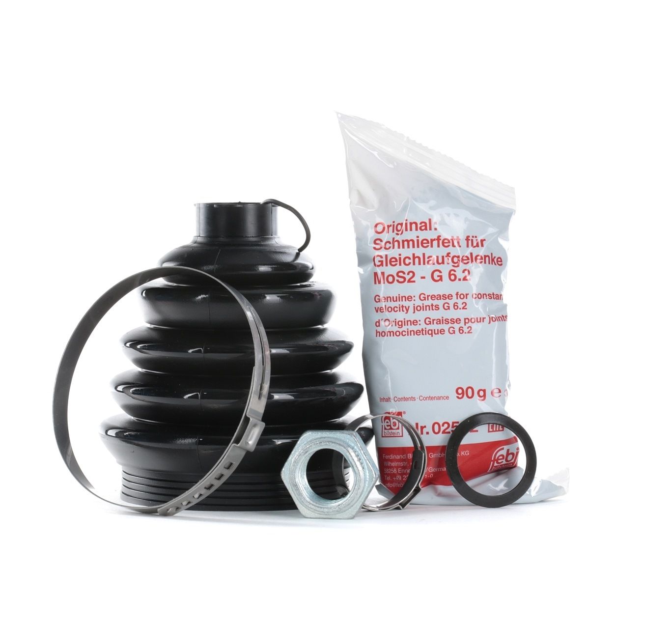 FEBI BILSTEIN Soufflet De Cardan 03595 Kit Soufflet De Cardan,Jeu de joints-soufflets, arbre de comm