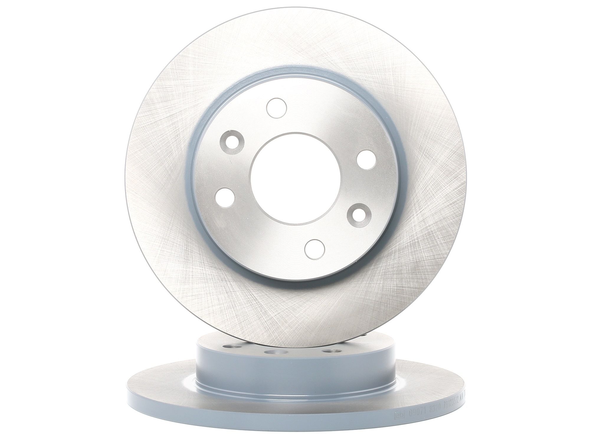 FEBI BILSTEIN Disques De Frein 09071 Frein à Disque,Disque de frein RENAULT,DACIA,CLIO II BB0/1/2_, 