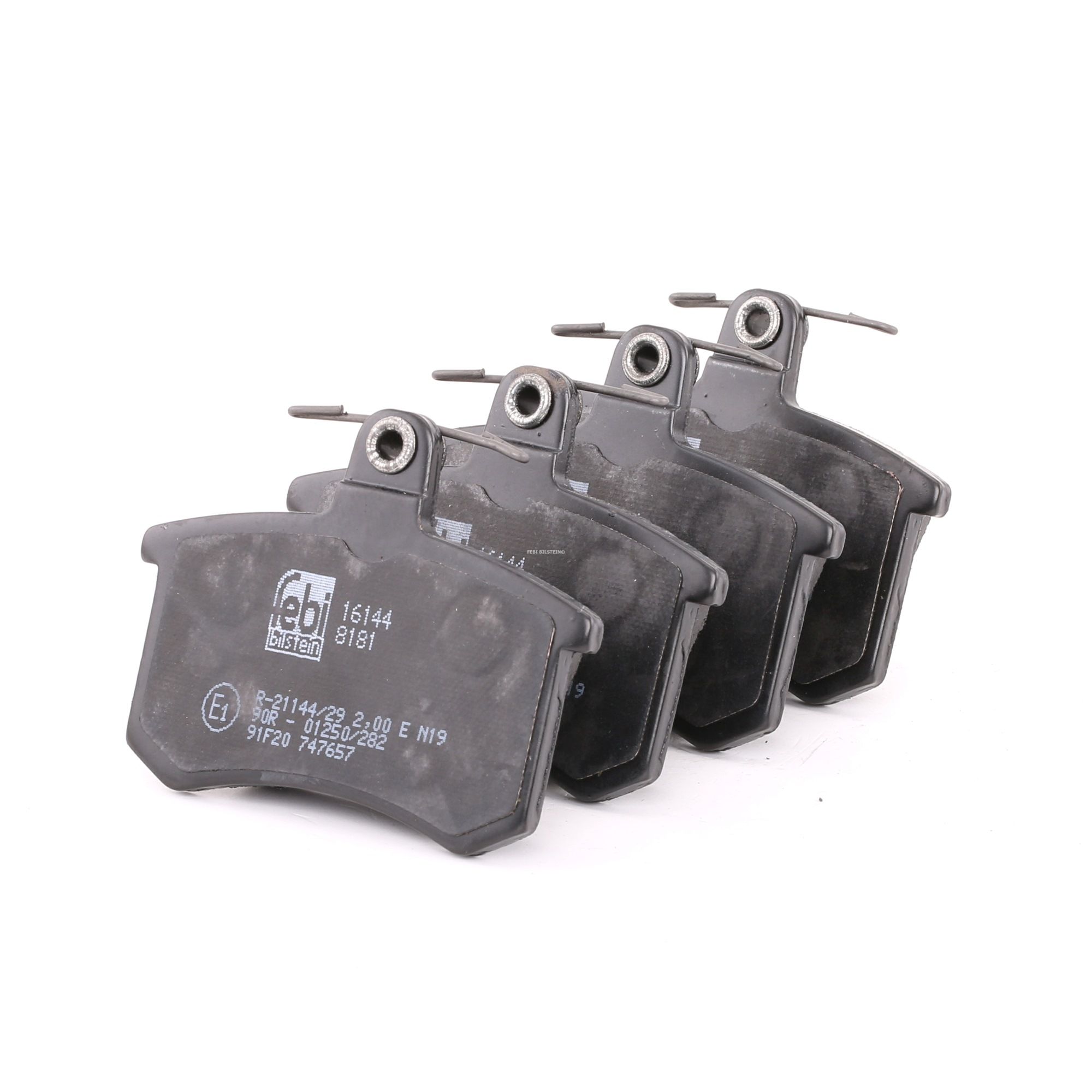 FEBI BILSTEIN Plaquettes De Frein 16144 Jeu De Plaquettes De Frein,Jeu de plaquettes de frein, frein