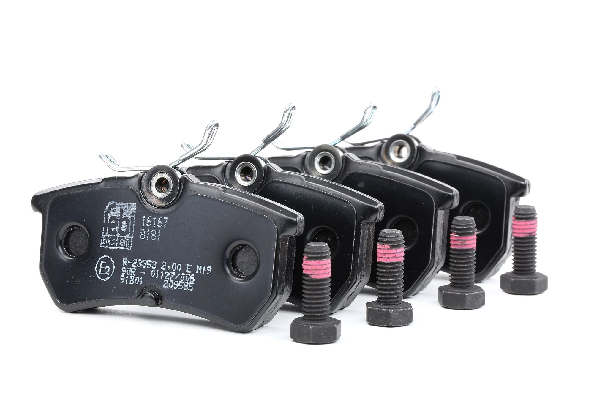 FEBI BILSTEIN Plaquettes De Frein 16167 Jeu De Plaquettes De Frein,Jeu de plaquettes de frein, frein