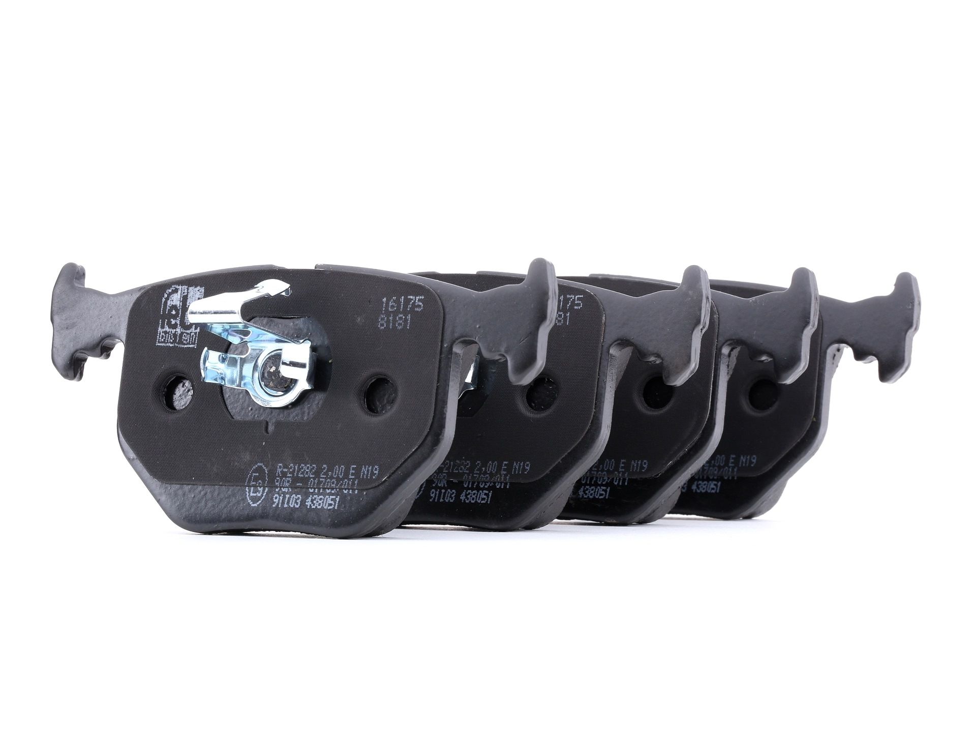 FEBI BILSTEIN Plaquettes De Frein 16175 Jeu De Plaquettes De Frein,Jeu de plaquettes de frein, frein