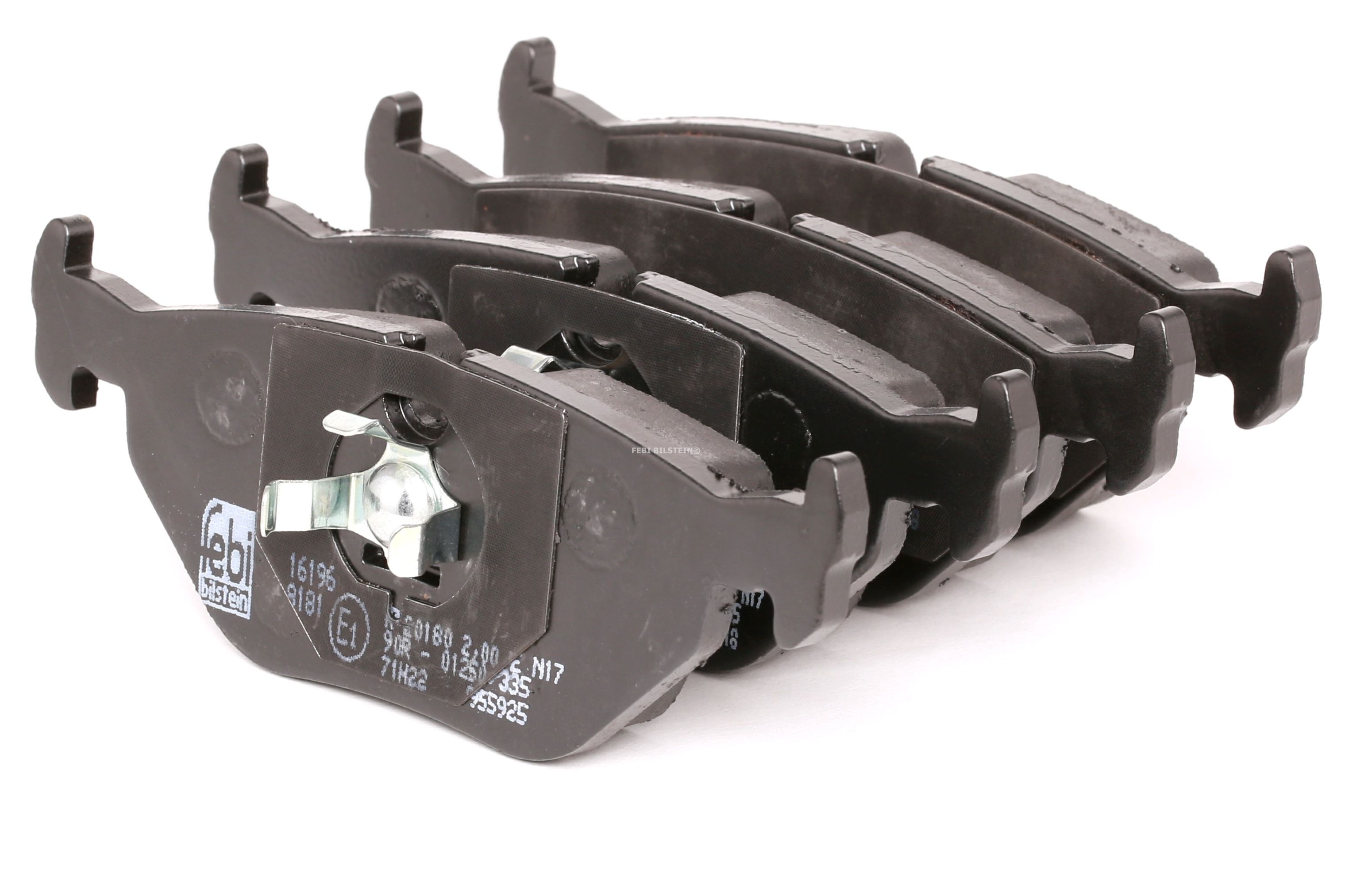 FEBI BILSTEIN Plaquettes De Frein 16196 Jeu De Plaquettes De Frein,Jeu de plaquettes de frein, frein