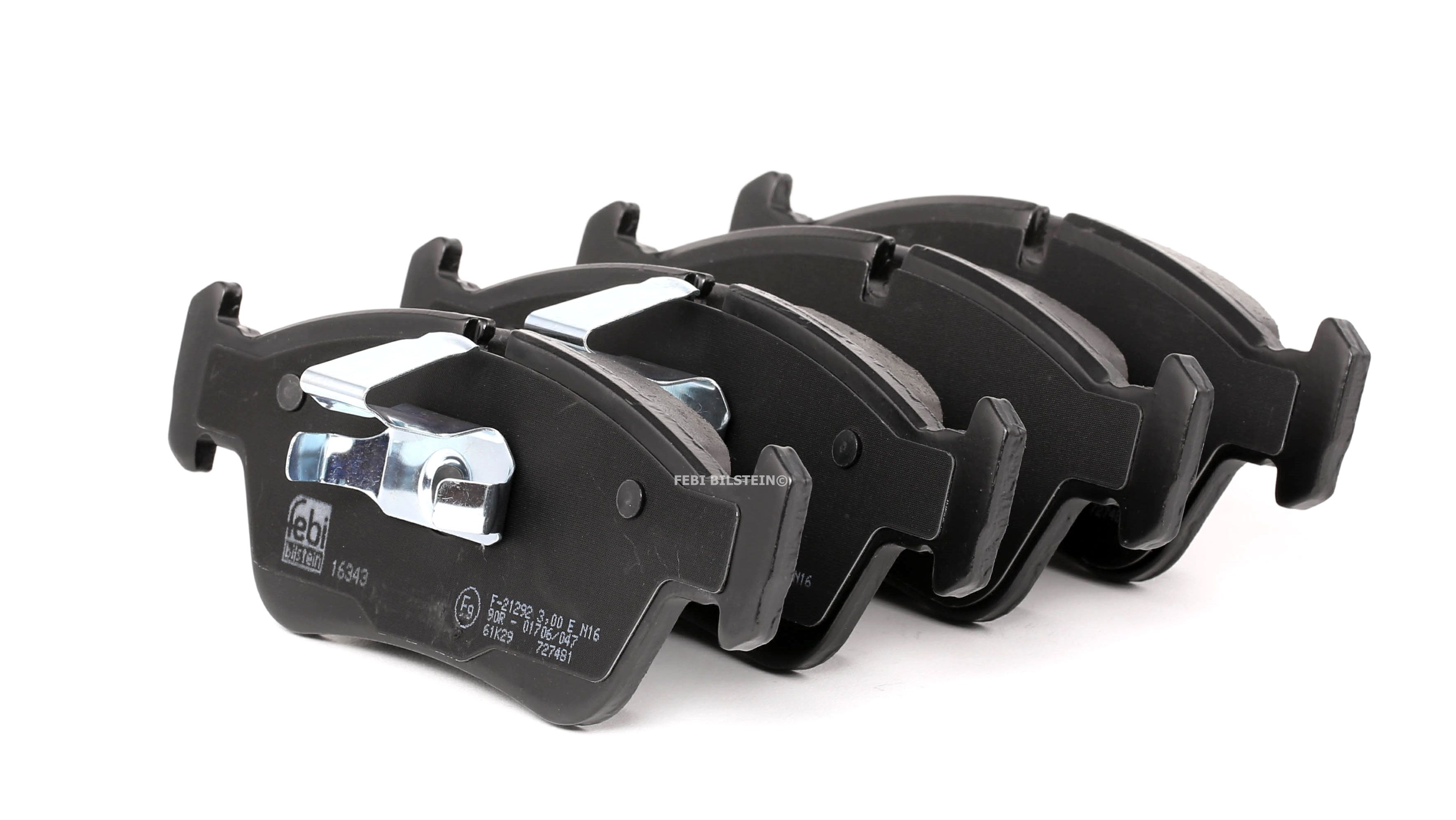 FEBI BILSTEIN Plaquettes De Frein 16343 Jeu De Plaquettes De Frein,Jeu de plaquettes de frein, frein