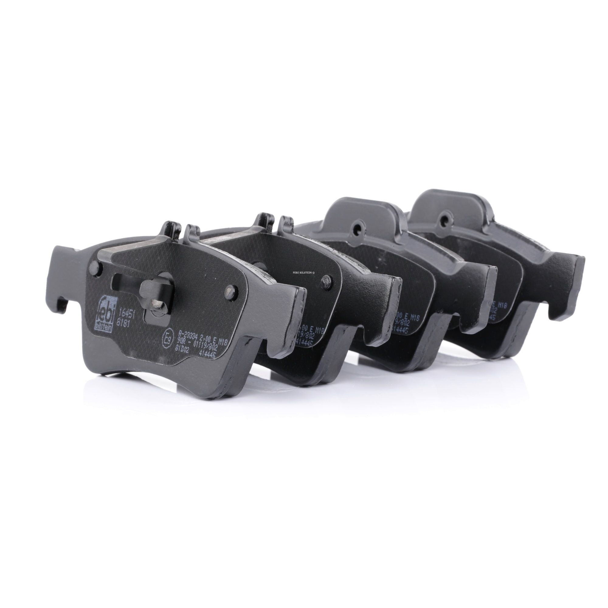 FEBI BILSTEIN Plaquettes De Frein 16451 Jeu De Plaquettes De Frein,Jeu de plaquettes de frein, frein