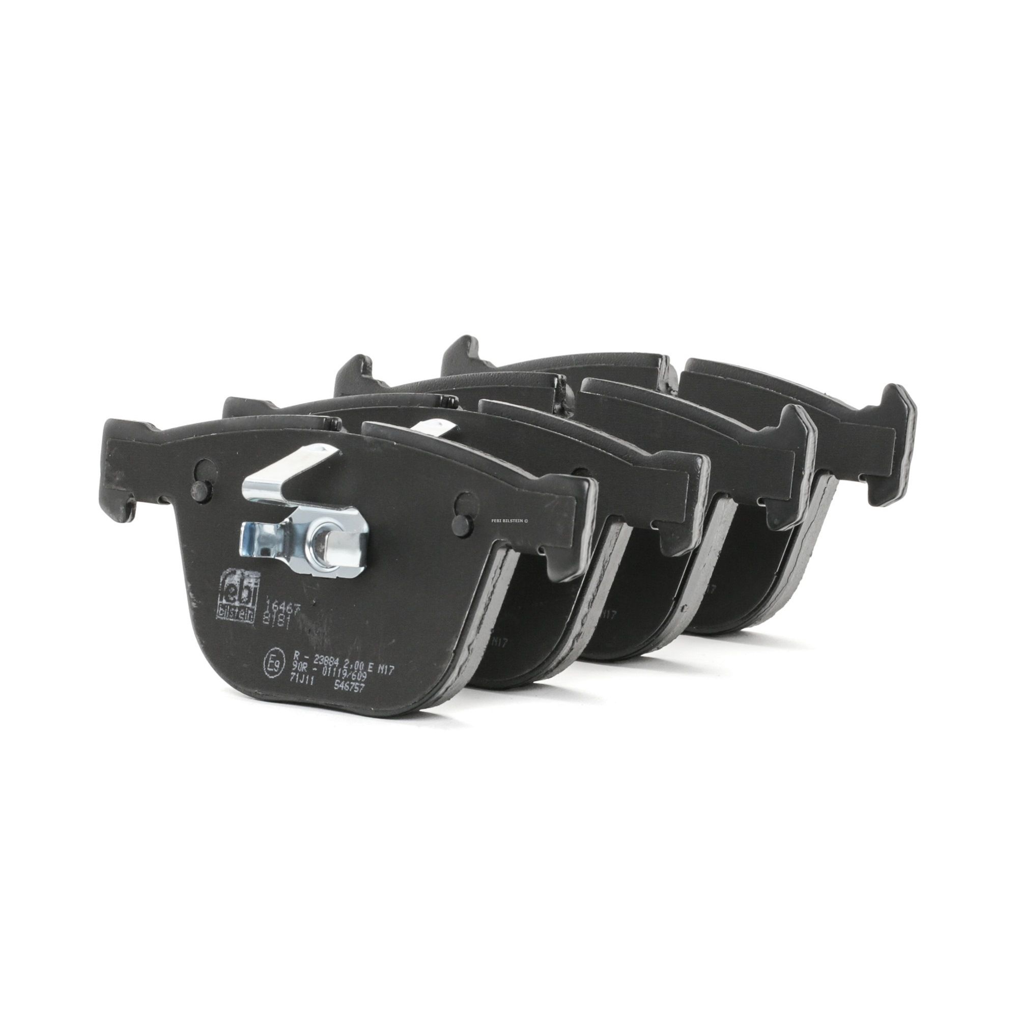 FEBI BILSTEIN Plaquettes De Frein 16467 Jeu De Plaquettes De Frein,Jeu de plaquettes de frein, frein