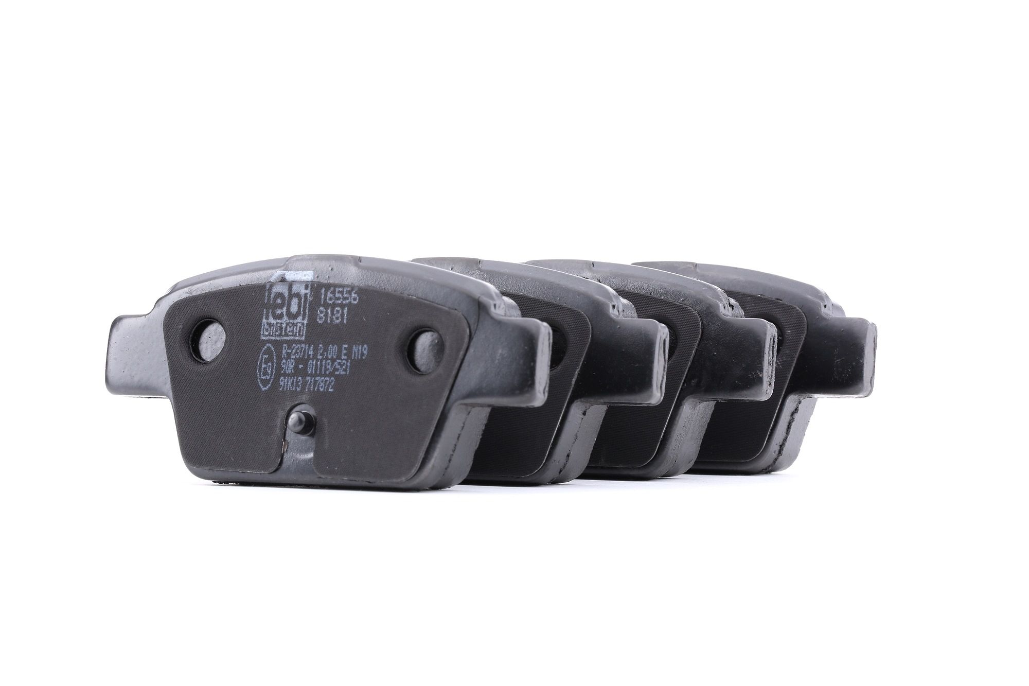 FEBI BILSTEIN Plaquettes De Frein 16556 Jeu De Plaquettes De Frein,Jeu de plaquettes de frein, frein