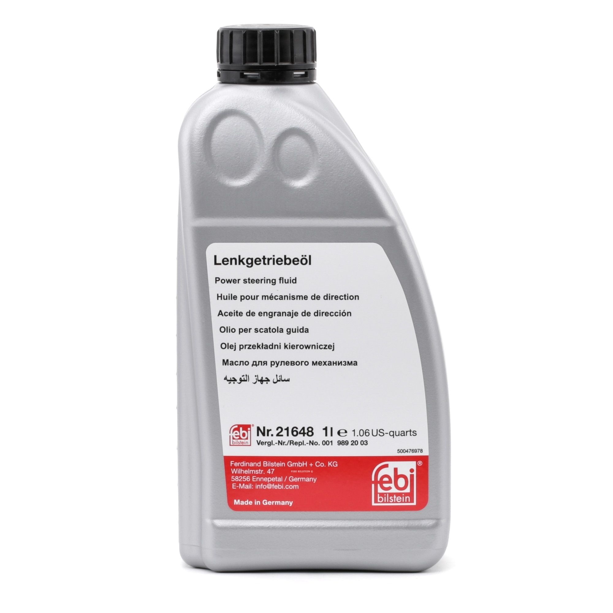 FEBI BILSTEIN Huile hydraulique 21648 MERCEDES-BENZ,CLASE E W210,CLASE E Ranchera familiar S210