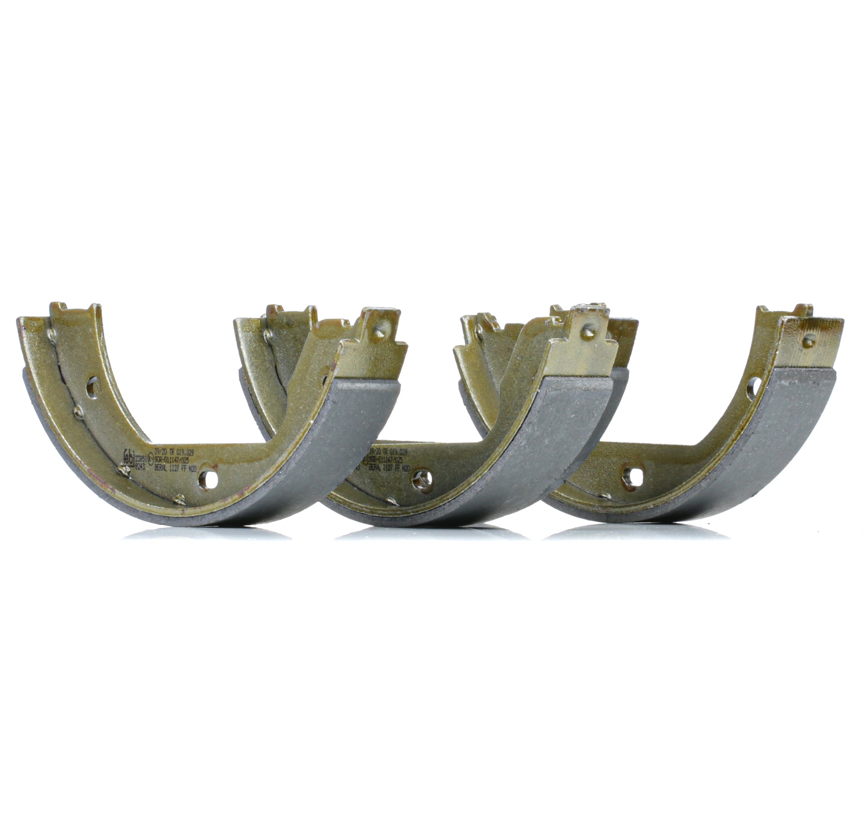 FEBI BILSTEIN Mâchoires De Frein à Main 23851 Jeu de mâchoires de frein, frein de stationnement VW,B