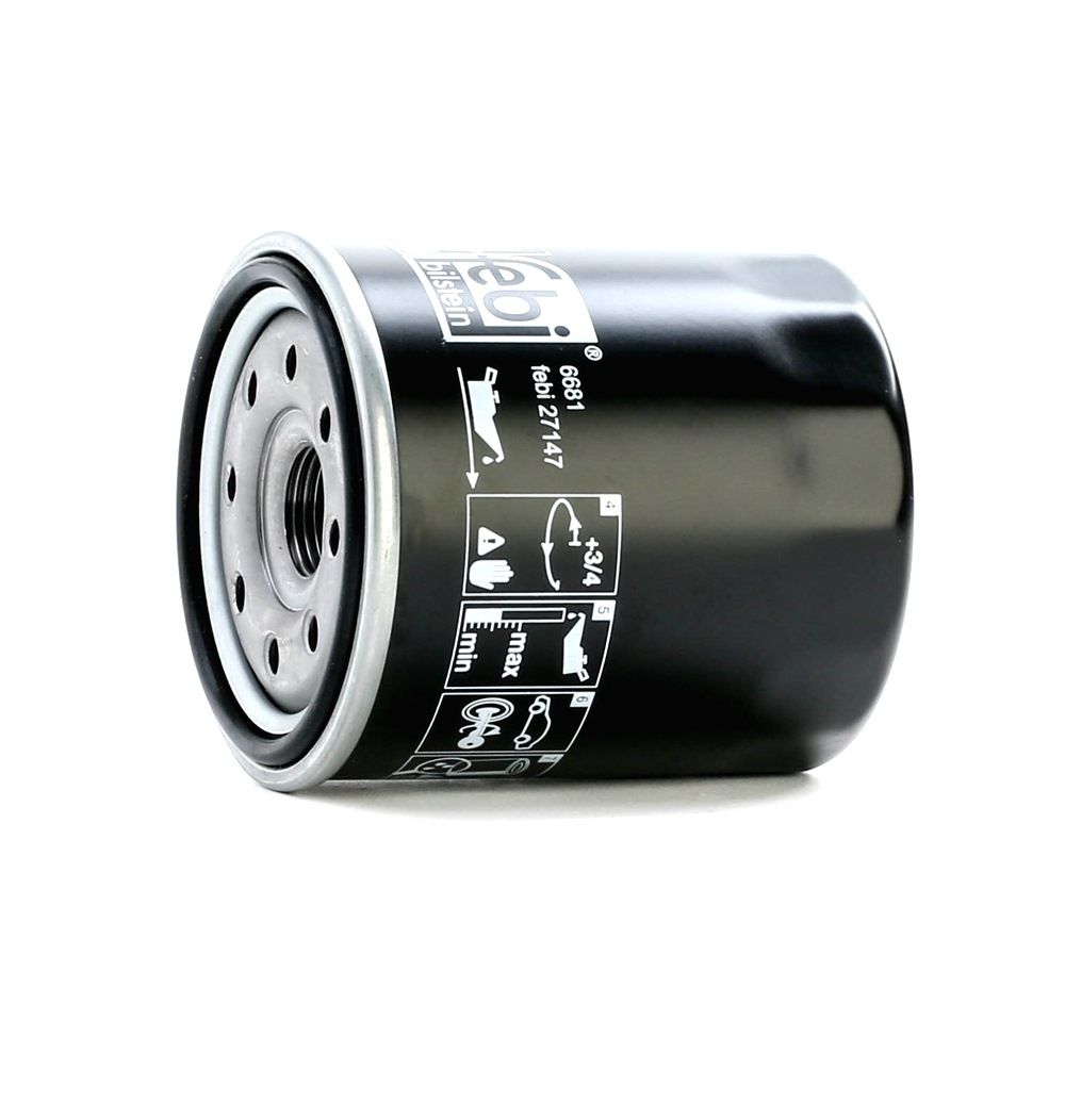 RENAULT febi bilstein 27167 filtro olio con anelli tenuta