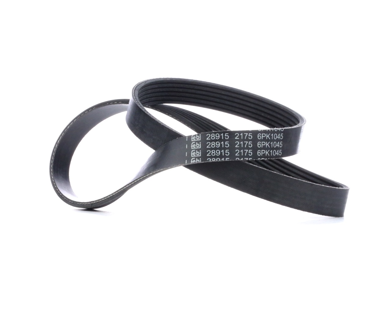 FEBI BILSTEIN Courroie Trapézoïdale à Nervures 28915 VW,AUDI,FIAT,GOLF V 1K1,TOURAN 1T1, 1T2,GOLF VI