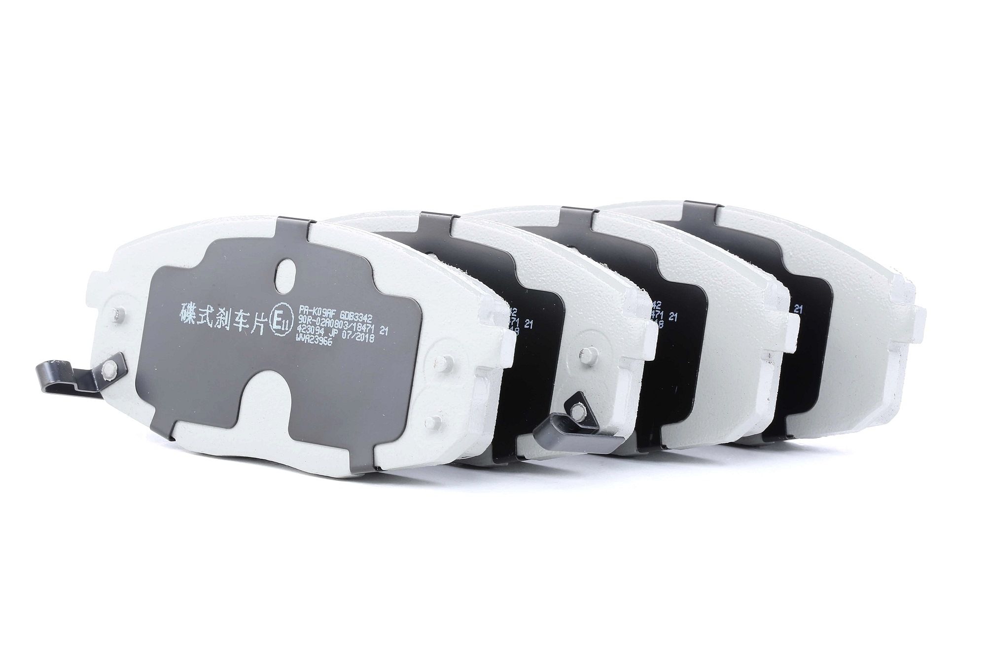 JAPANPARTS Plaquettes De Frein PA-K09AF Jeu De Plaquettes De Frein,Jeu de plaquettes de frein, frein