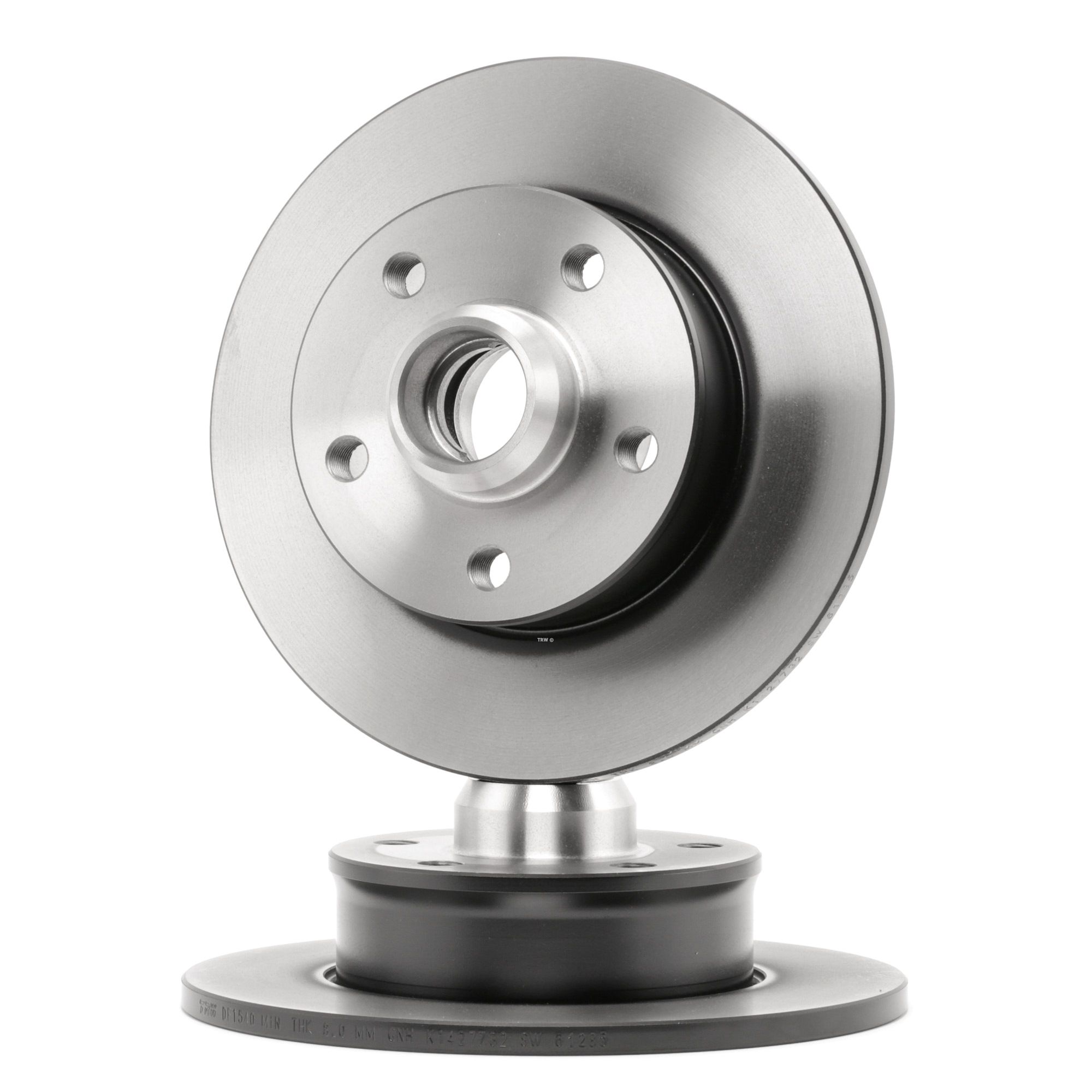 TRW Disques De Frein DF1540 Frein à Disque,Disque de frein VW,SEAT,GOLF III 1H1,GOLF III Variant 1H5