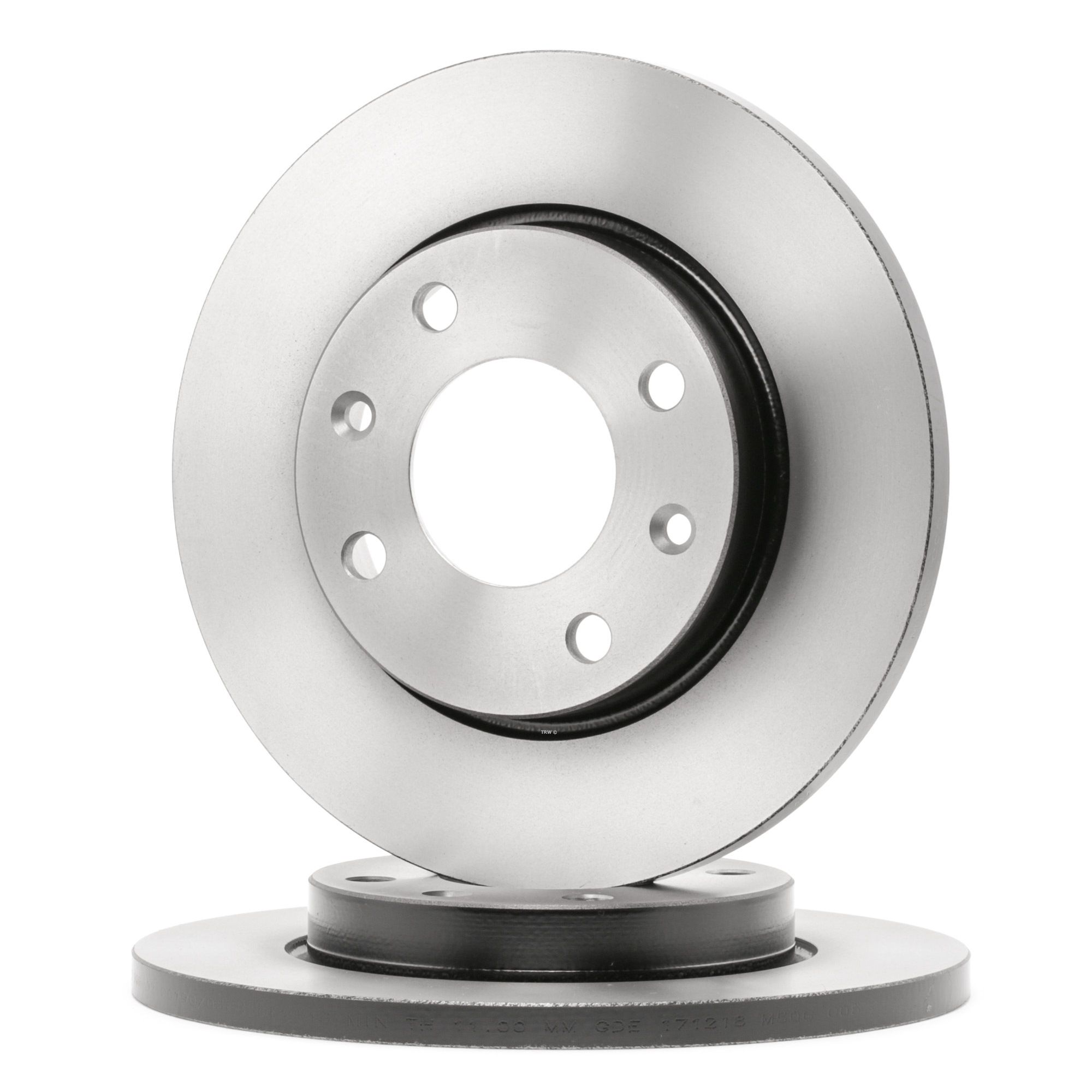 TRW Bremsscheiben DF2815 Scheibenbremsen,Bremsscheibe PEUGEOT,CITROËN,206 Schrägheck 2A/C,206 SW 2E/K,206+ T3E,306 Schrägheck 7A, 7C, N3, N5