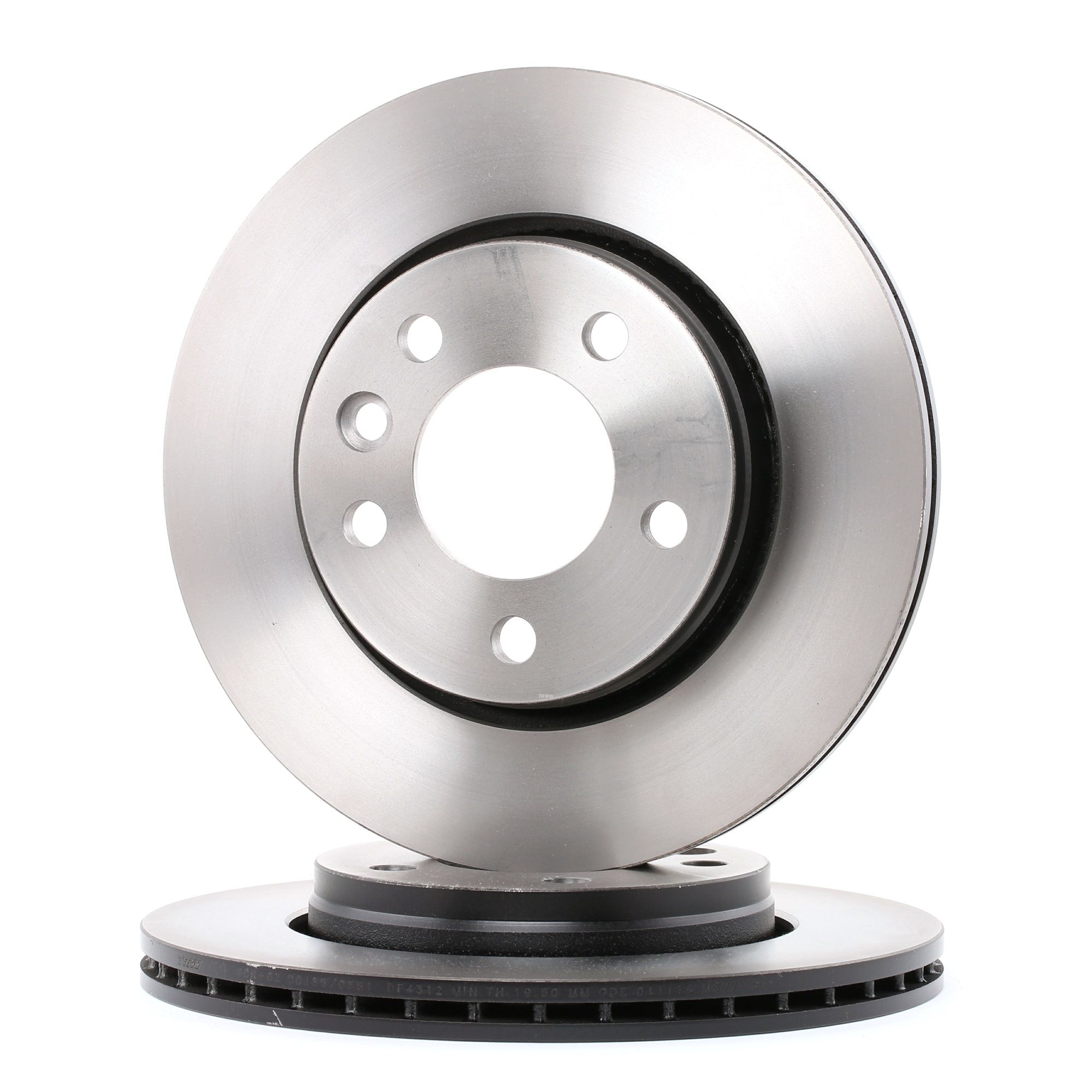 TRW Disques De Frein DF4312 Frein à Disque,Disque de frein VW,TRANSPORTER V Furgón 7HA, 7HH, 7EA, 7E