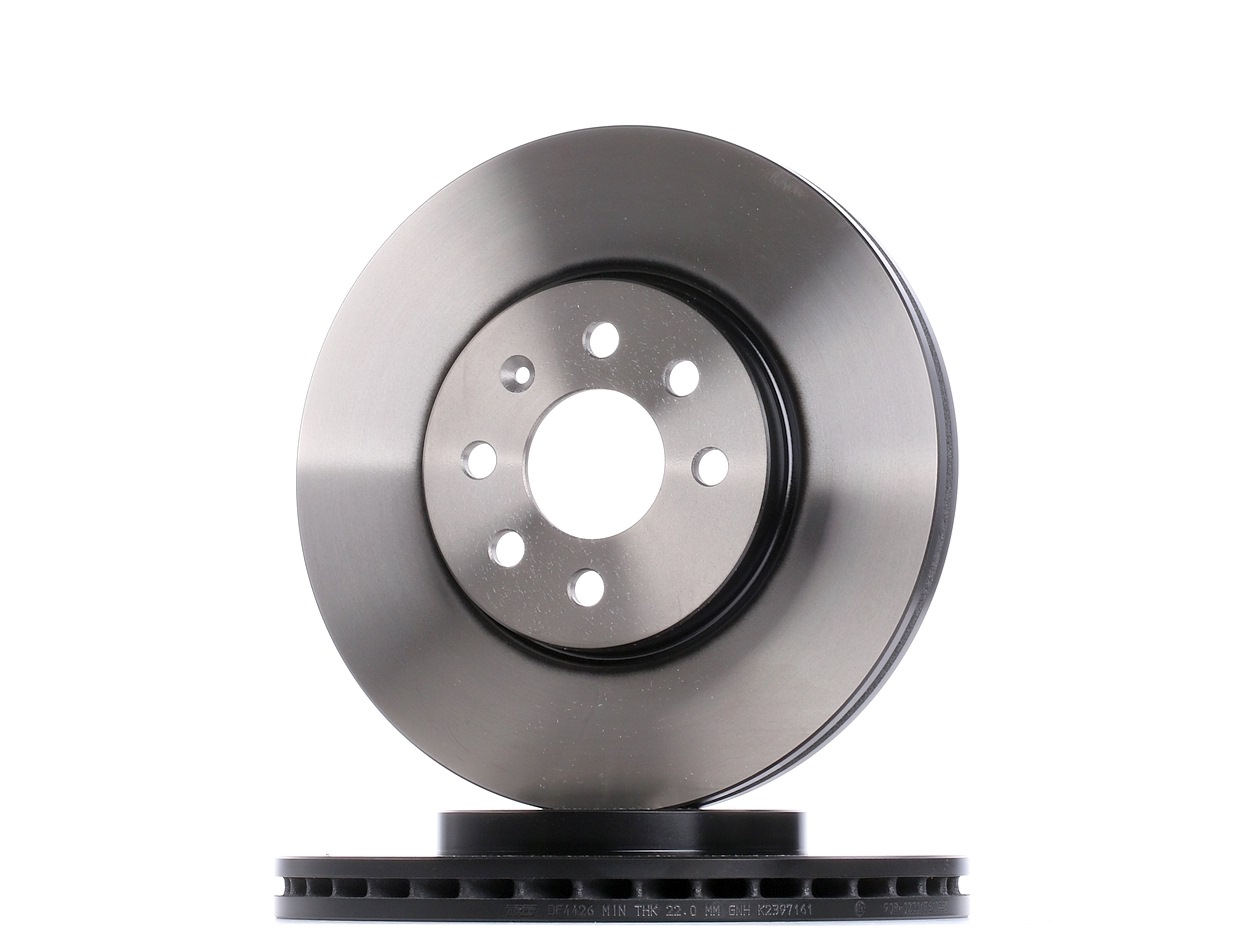 TRW Disques De Frein DF4426 Frein à Disque,Disque de frein OPEL,VAUXHALL,MERIVA,ASTRA H L48,ASTRA H 