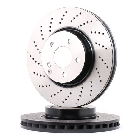 Disco freno Spessore disco freno: 32mm, N° fori: 5, Ø: 322mm con OEM Numero A 00042 13012