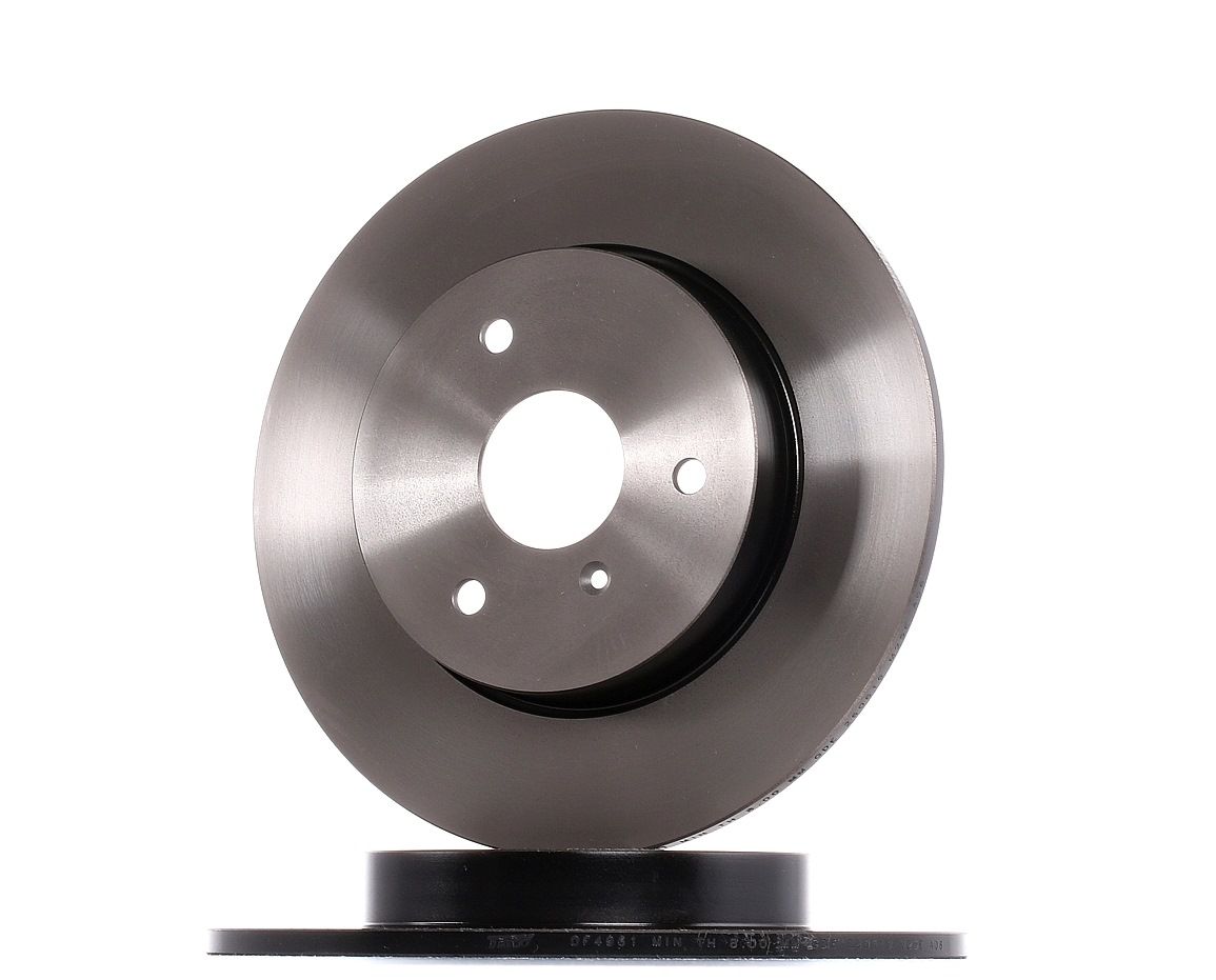 TRW Disques De Frein DF4961 Frein à Disque,Disque de frein SMART,FORTWO Coupé 451,FORTWO Coupé 450,C