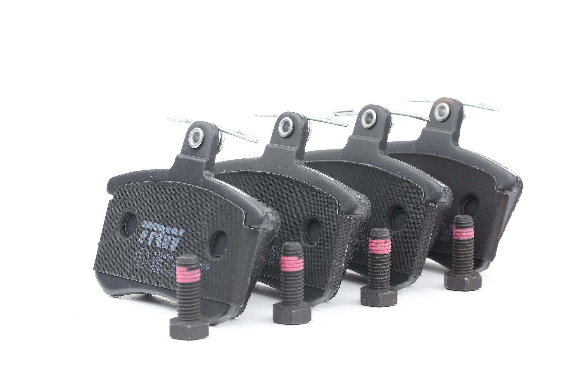 TRW Bremsbeläge GDB1163 Bremsklötze,Scheibenbremsbelag AUDI,A4 8D2, B5,A4 Avant 8D5, B5,80 8C, B4,80 89, 89Q, 8A, B3,CABRIOLET 8G7, B4,100 4A, C4
