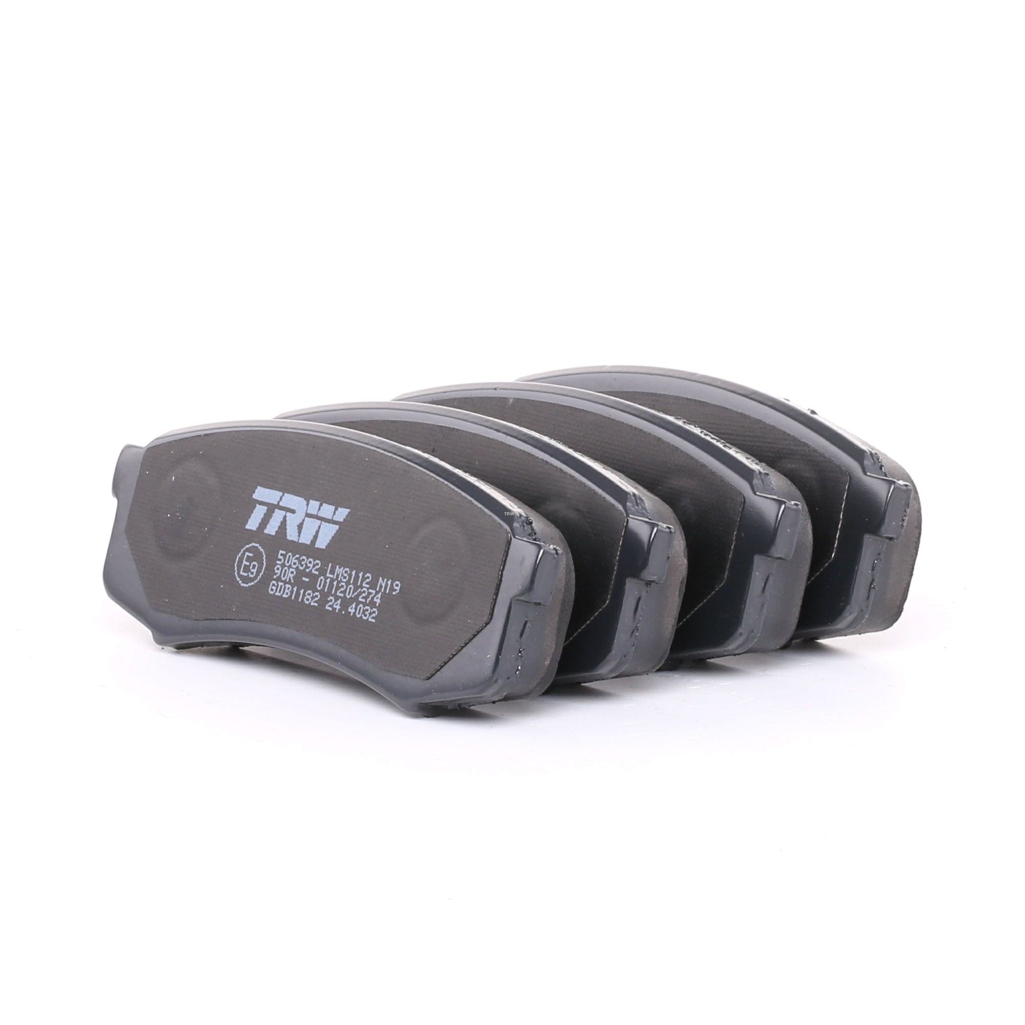 TRW Bremsbeläge GDB1182 Bremsklötze,Scheibenbremsbelag TOYOTA,LEXUS,LAND CRUISER KDJ12_, GRJ12_,LAND CRUISER 90 _J9_