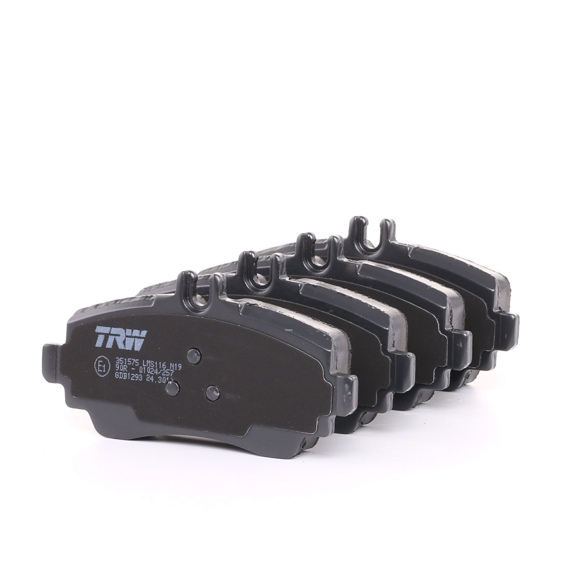 TRW Plaquettes De Frein GDB1293 Jeu De Plaquettes De Frein,Jeu de plaquettes de frein, frein à disqu