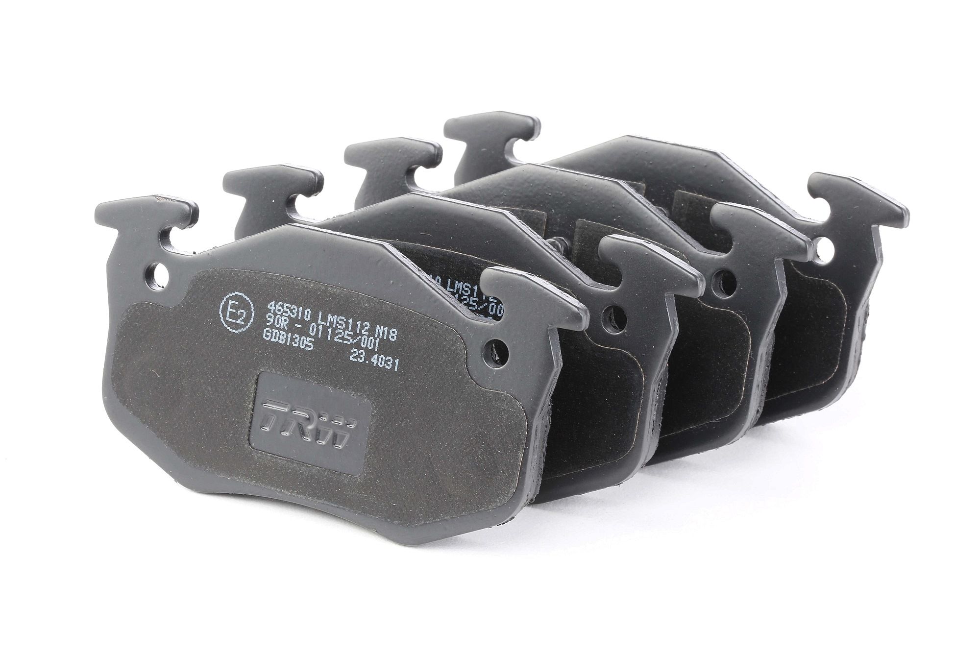 TRW Bremsbeläge GDB1305 Bremsklötze,Scheibenbremsbelag RENAULT,PEUGEOT,CITROËN,CLIO II BB0/1/2_, CB0/1/2_,MEGANE I BA0/1_,MEGANE I Grandtour KA0/1_