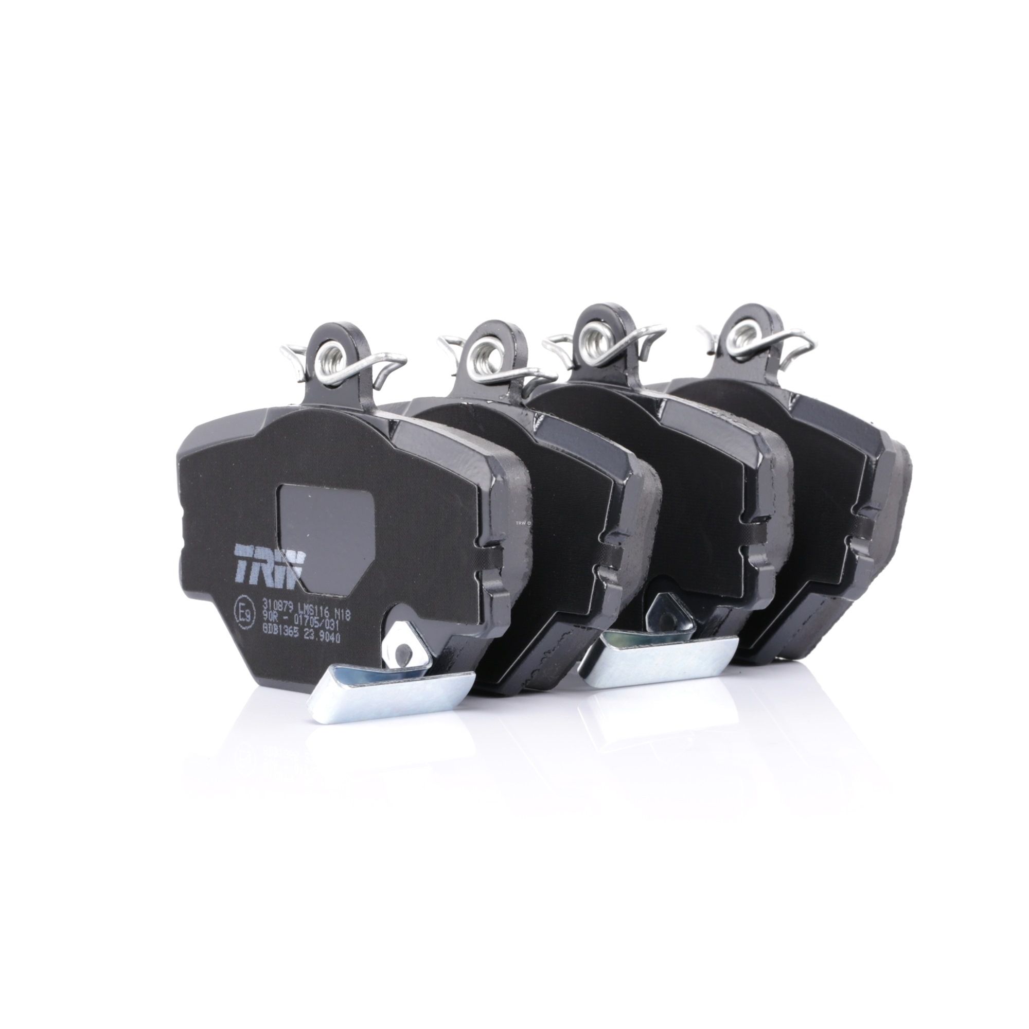 TRW Bremsbeläge GDB1365 Bremsklötze,Scheibenbremsbelag SMART,FORTWO Coupe 451,CITY-COUPE 450,FORTWO Cabrio 451,CABRIO 450,FORTWO Coupe 450