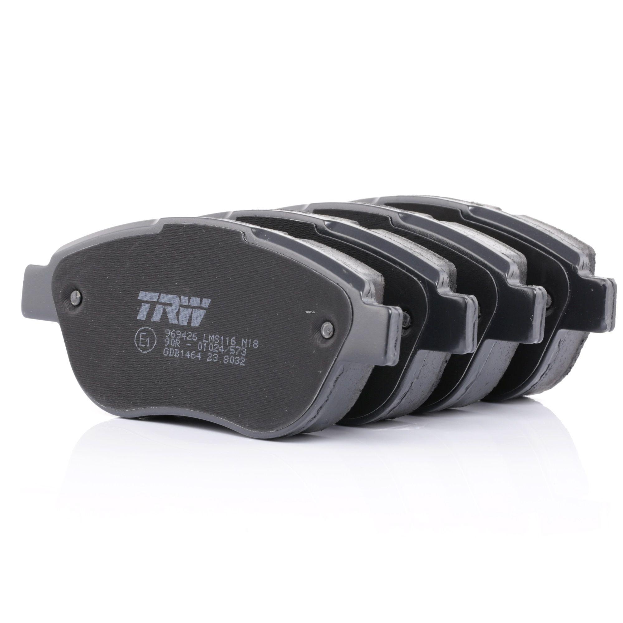 TRW Plaquettes De Frein GDB1464 Jeu De Plaquettes De Frein,Jeu de plaquettes de frein, frein à disqu