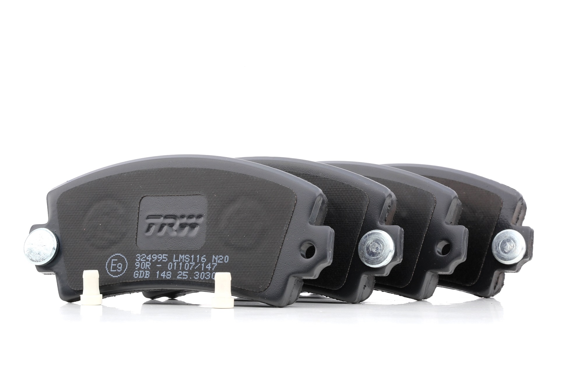 TRW Bremsbeläge GDB148 Bremsklötze,Scheibenbremsbelag RENAULT,PEUGEOT,CITROËN,4 112_,5 122_,4 Kasten R21_, R23_,ESPACE I J11_,12,16 115_,6 118_