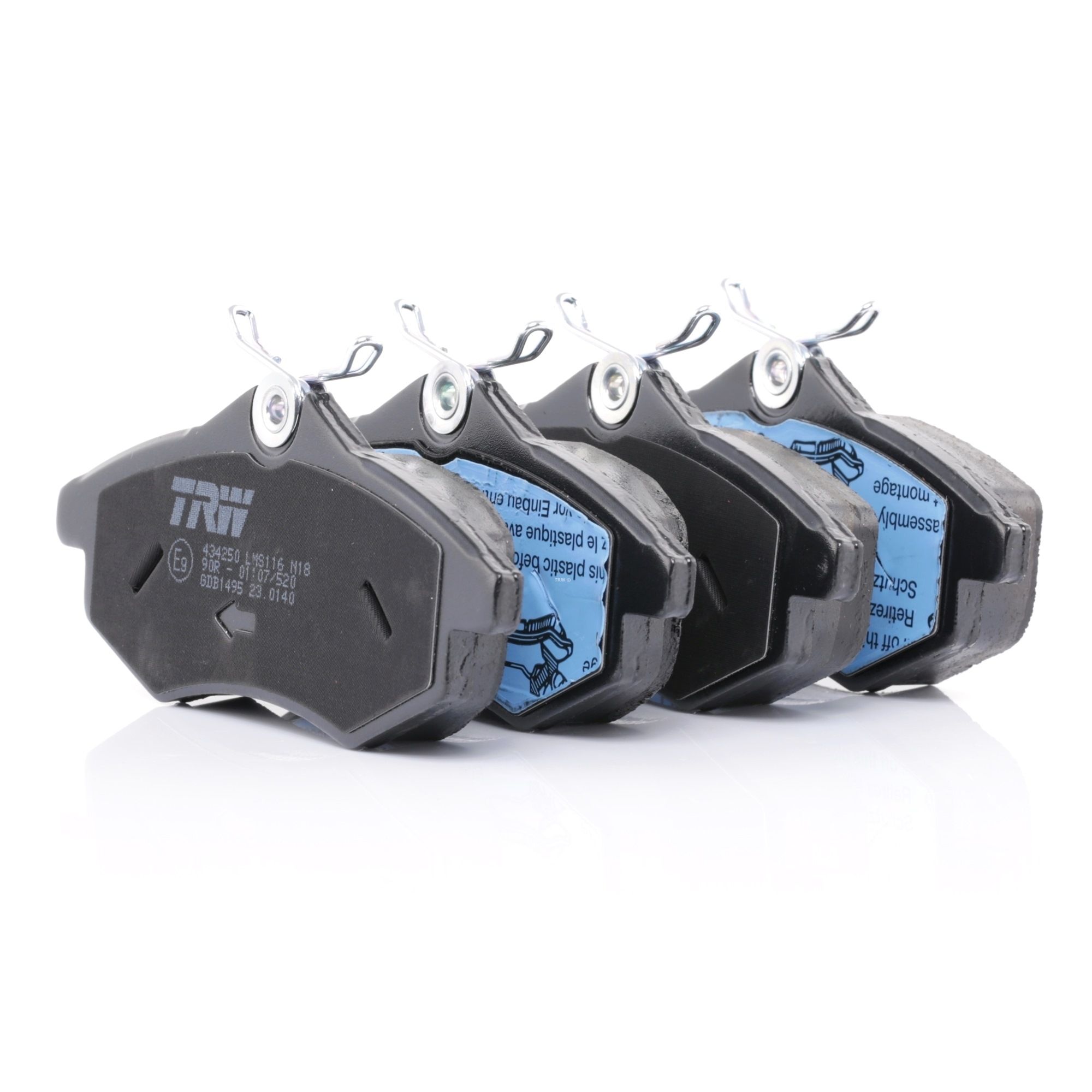 TRW Plaquettes De Frein GDB1495 Jeu De Plaquettes De Frein,Jeu de plaquettes de frein, frein à disqu
