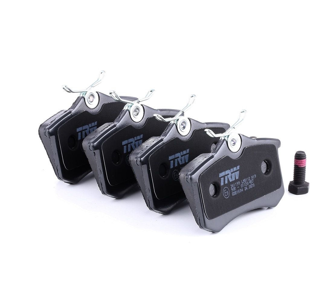 TRW Bremsbeläge GDB1504 Bremsklötze,Scheibenbremsbelag VW,AUDI,FORD,SHARAN 7M8, 7M9, 7M6,BORA 1J2,BORA Kombi 1J6,A6 Avant 4B5, C5,A6 4B2, C5