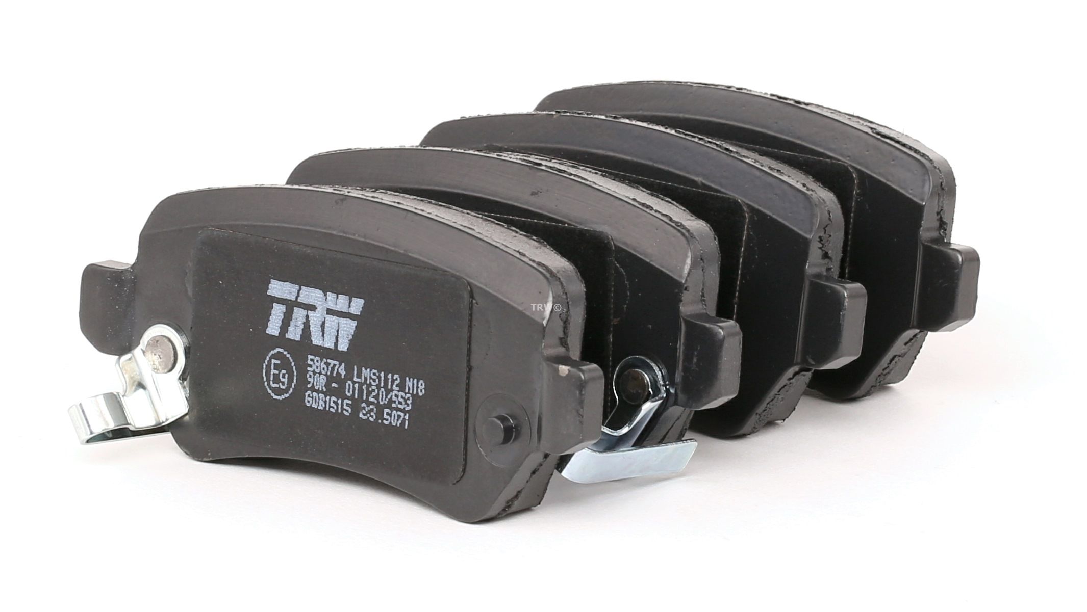 TRW Bremsbeläge GDB1515 Bremsklötze,Scheibenbremsbelag OPEL,KIA,CHEVROLET,CORSA C F08, F68,ZAFIRA B A05,ASTRA H Caravan L35,MERIVA,ZAFIRA A F75_