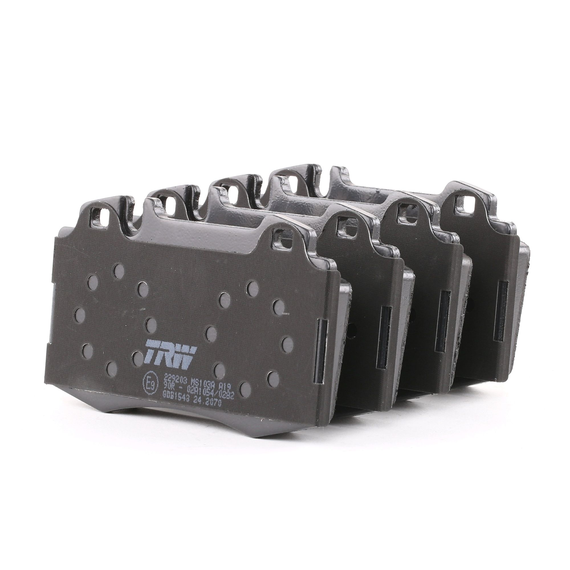 TRW Plaquettes De Frein GDB1543 Jeu De Plaquettes De Frein,Jeu de plaquettes de frein, frein à disqu
