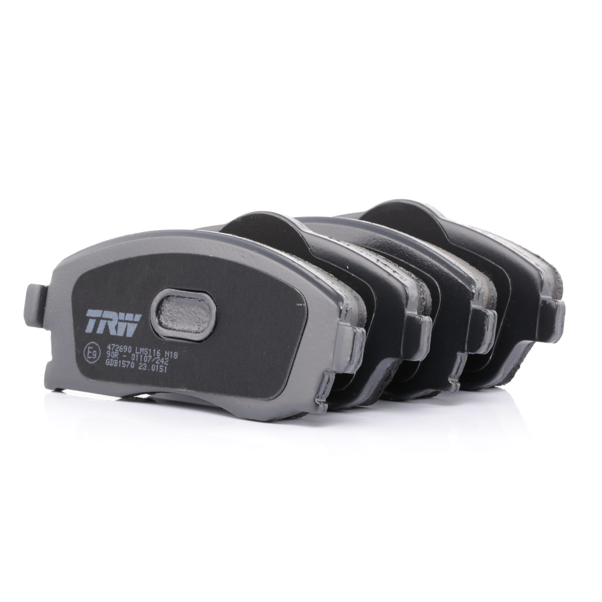 TRW Bremsbeläge GDB1570 Bremsklötze,Scheibenbremsbelag OPEL,VAUXHALL,CORSA C F08, F68,MERIVA,TIGRA TwinTop,COMBO Kasten/Kombi,COMBO Tour