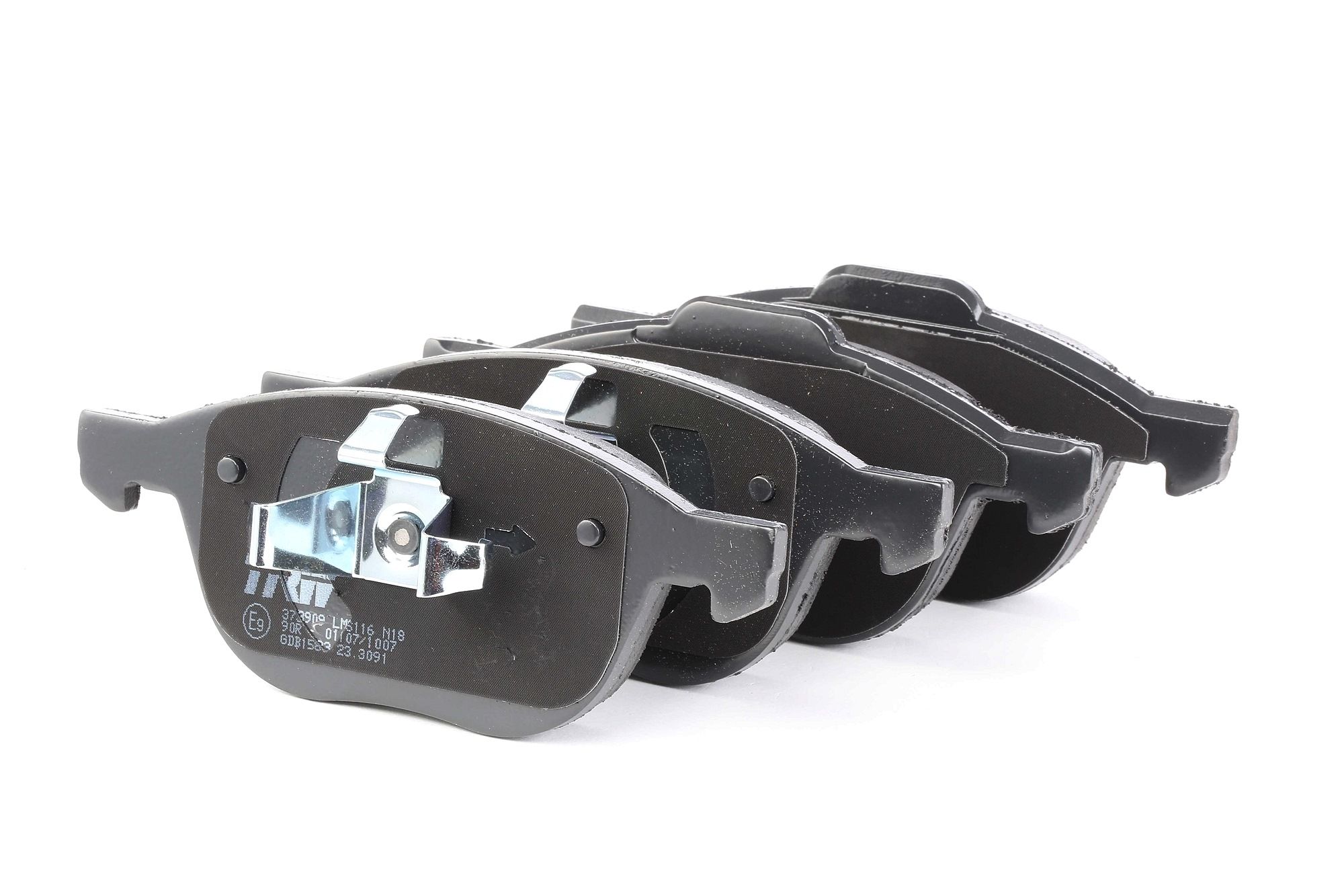 TRW Plaquettes De Frein GDB1583 Jeu De Plaquettes De Frein,Jeu de plaquettes de frein, frein à disqu