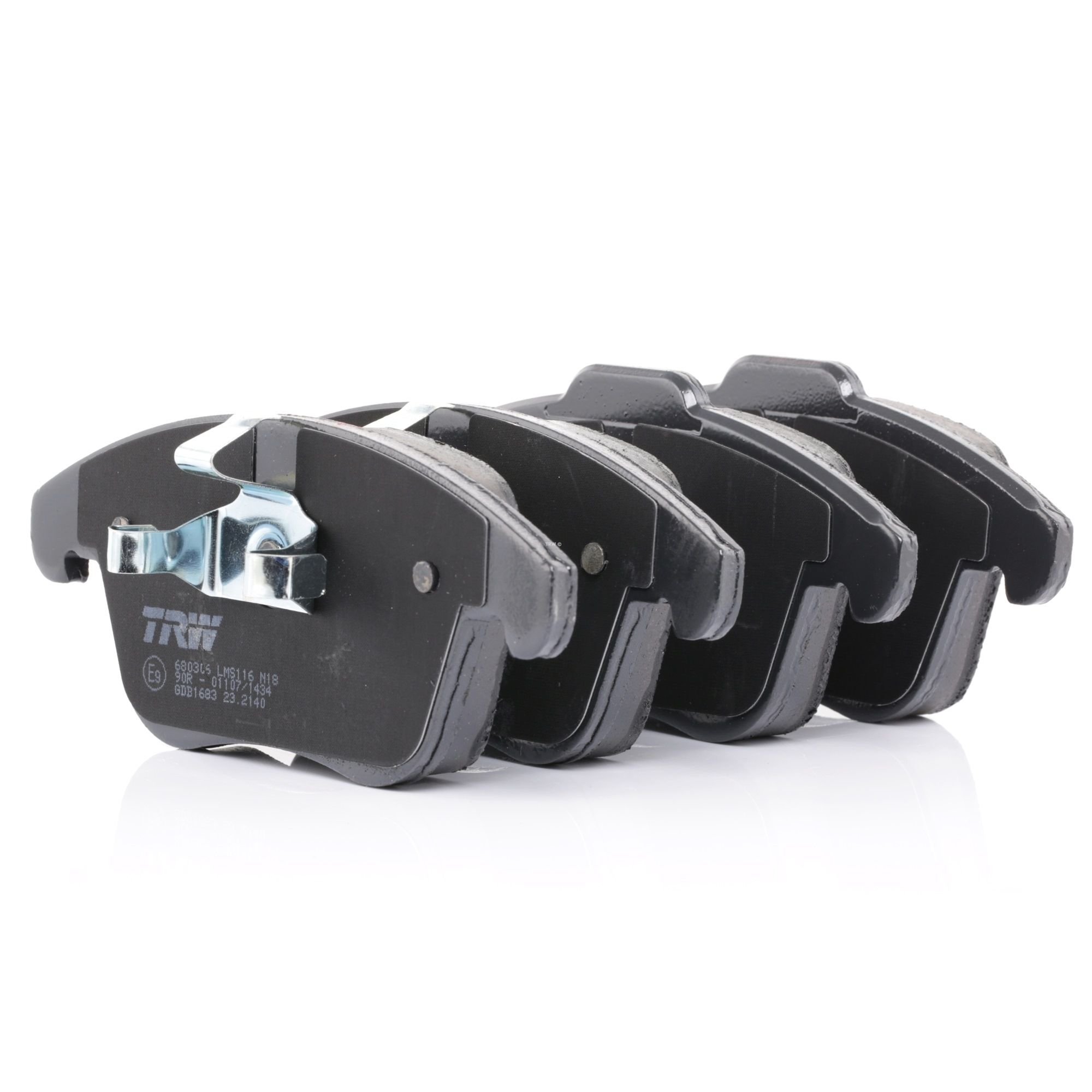 TRW Plaquettes De Frein GDB1683 Jeu De Plaquettes De Frein,Jeu de plaquettes de frein, frein à disqu