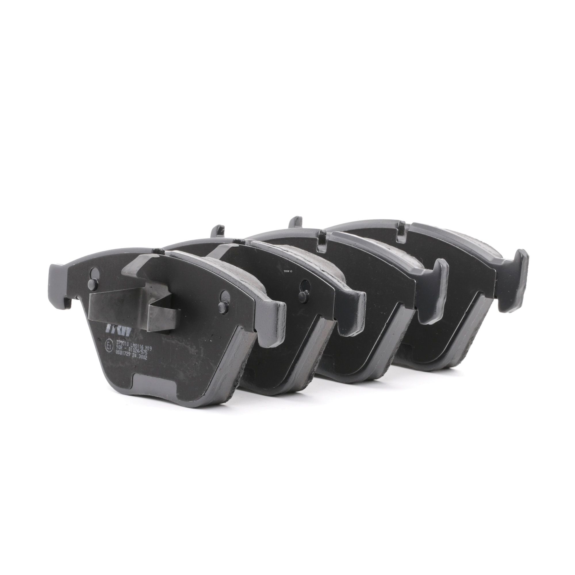 TRW Plaquettes De Frein GDB1729 Jeu De Plaquettes De Frein,Jeu de plaquettes de frein, frein à disqu