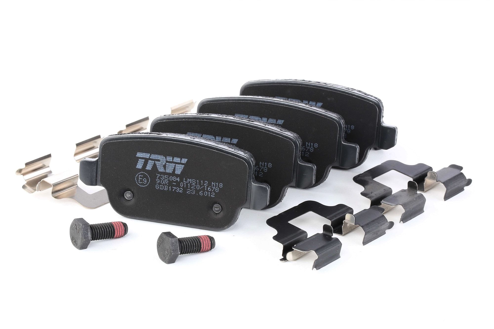 TRW Plaquettes De Frein GDB1732 Jeu De Plaquettes De Frein,Jeu de plaquettes de frein, frein à disqu