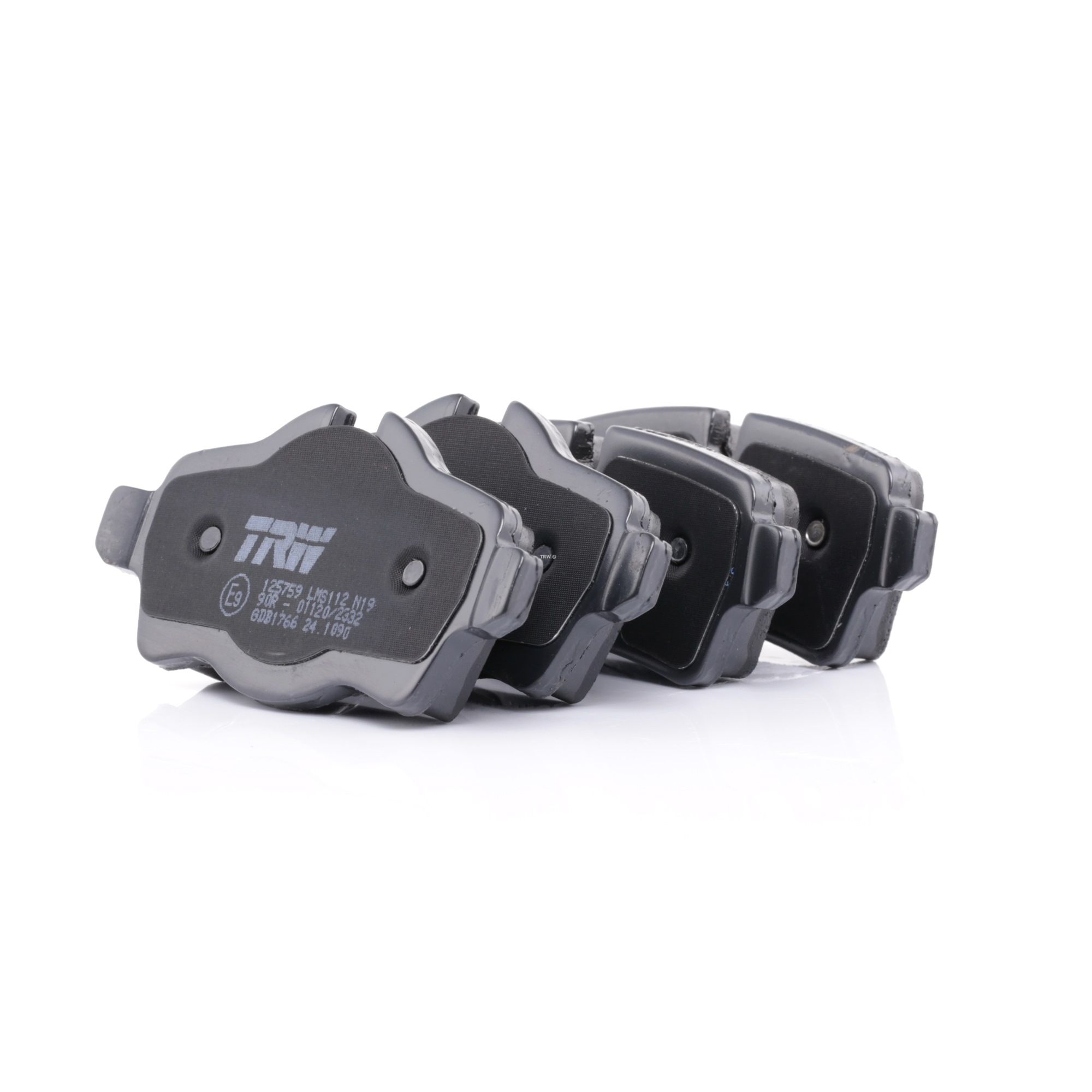 TRW Plaquettes De Frein GDB1766 Jeu De Plaquettes De Frein,Jeu de plaquettes de frein, frein à disqu