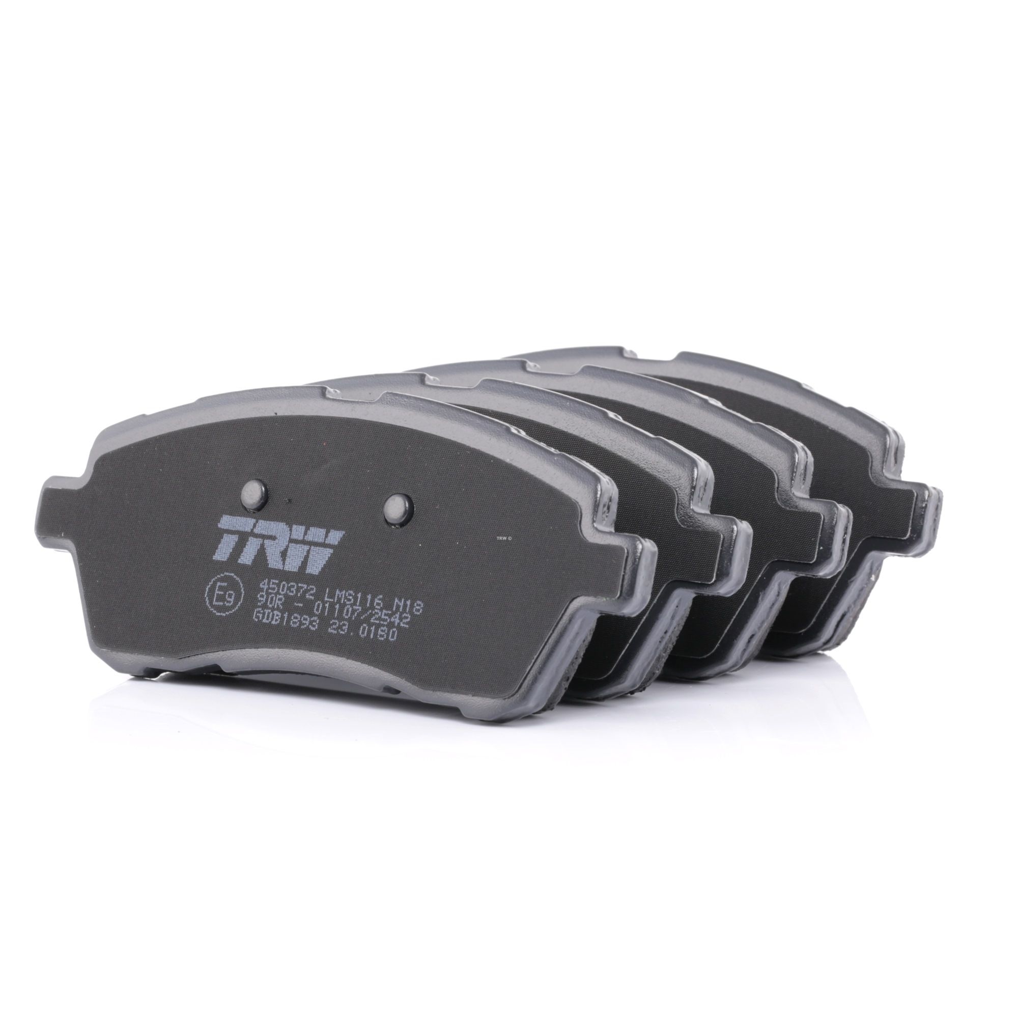 TRW Plaquettes De Frein GDB1893 Jeu De Plaquettes De Frein,Jeu de plaquettes de frein, frein à disqu