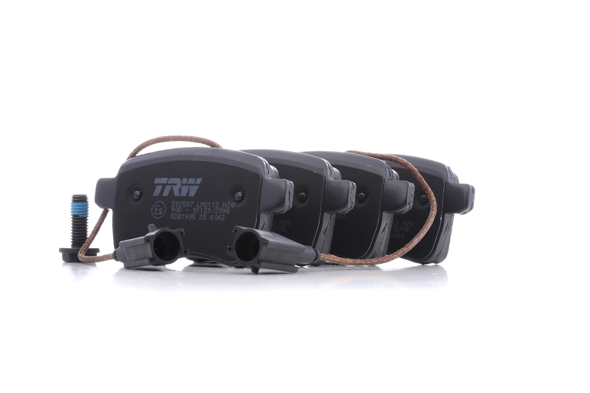 TRW Plaquettes De Frein GDB1905 Jeu De Plaquettes De Frein,Jeu de plaquettes de frein, frein à disqu